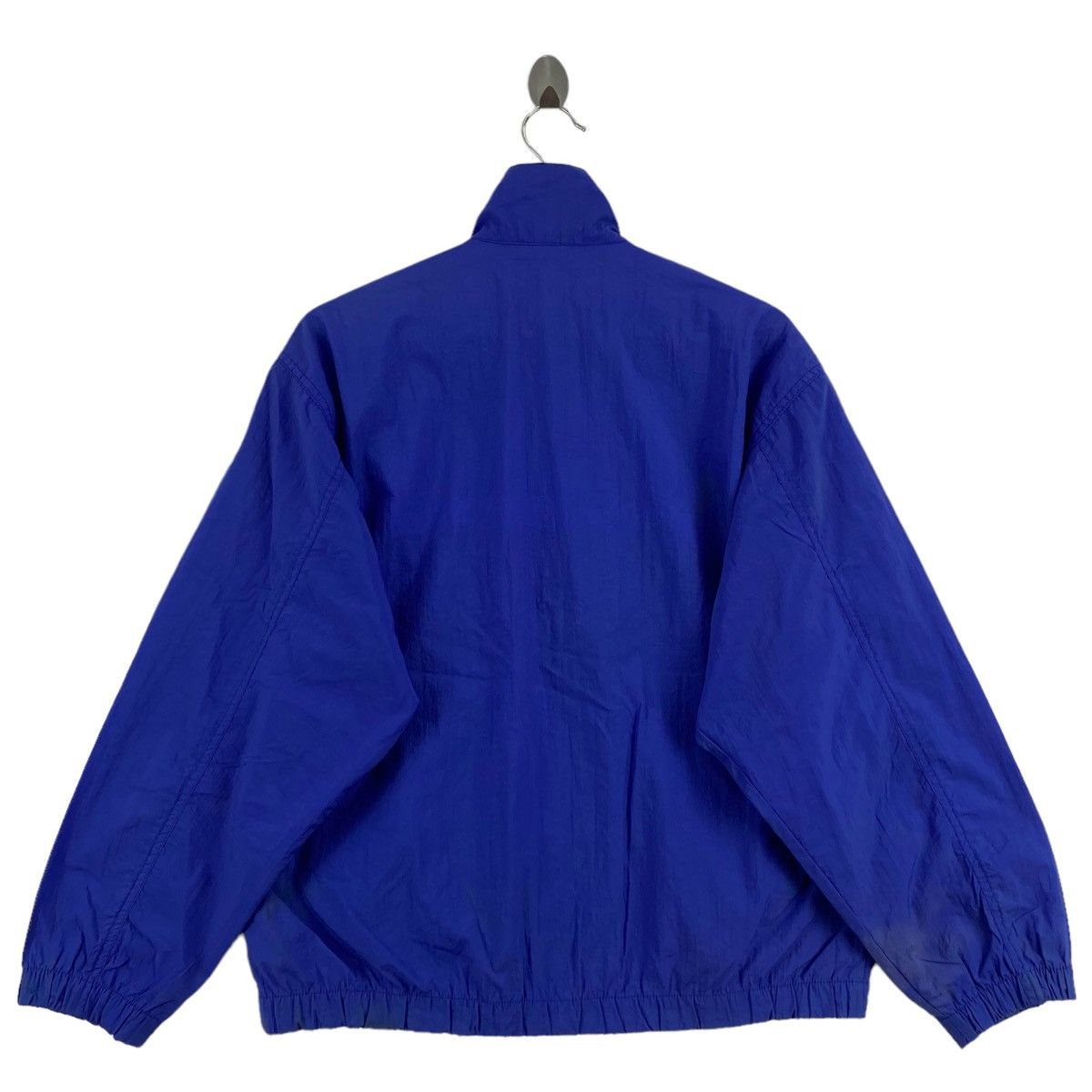 Other ELLE Italian Designer Embroidered Brand Blue Windbreaker Size US L / EU 52-54 / 3 - 2 Thumbnail