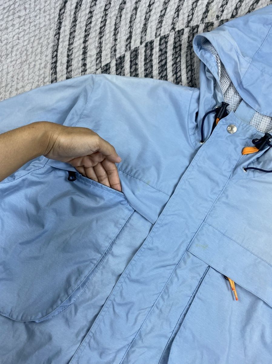 Polo Ralph Lauren Vtg Polo Ralph Lauren Sport Light Blue Hoddie Jacket Size US M / EU 48-50 / 2 - 7 Thumbnail