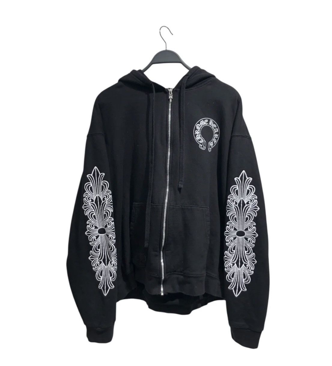Chrome Hearts × Vintage Chrome Hearts Floral Cross Horseshoe Print