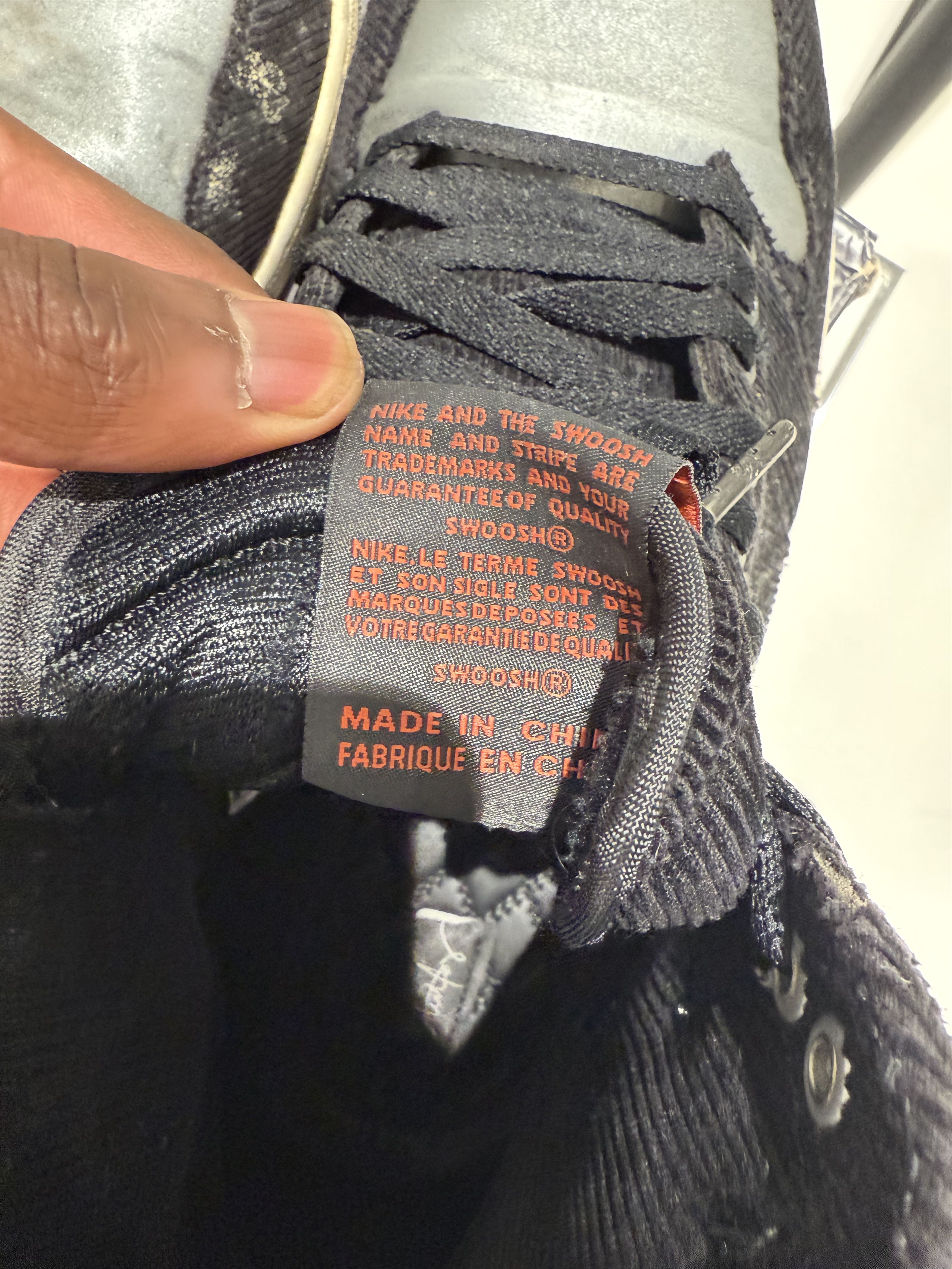 Jordan Brand Aleali May x Air Jordan 1 Retro OG High Satin Shadow Size US 14 / EU 47 - 4 Thumbnail