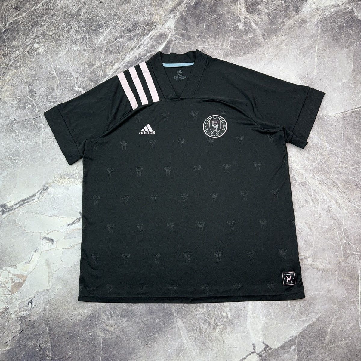 Adidas Adidas Inter Miami Jersey 2020-21 Home Kit Soccer Football Size US XXL / EU 58 / 5 - 2 Thumbnail