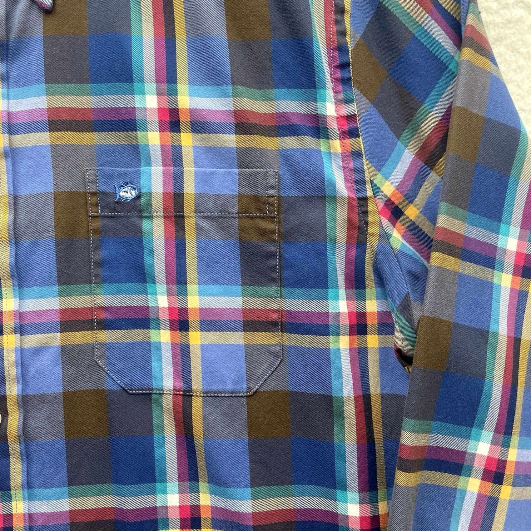 Southern Tide Southern Tide Shirt Mens M Classic Fit Multicolor Plaid Button-Up Casual Preppy Capstone Size US M / EU 48-50 / 2 - 5 Thumbnail
