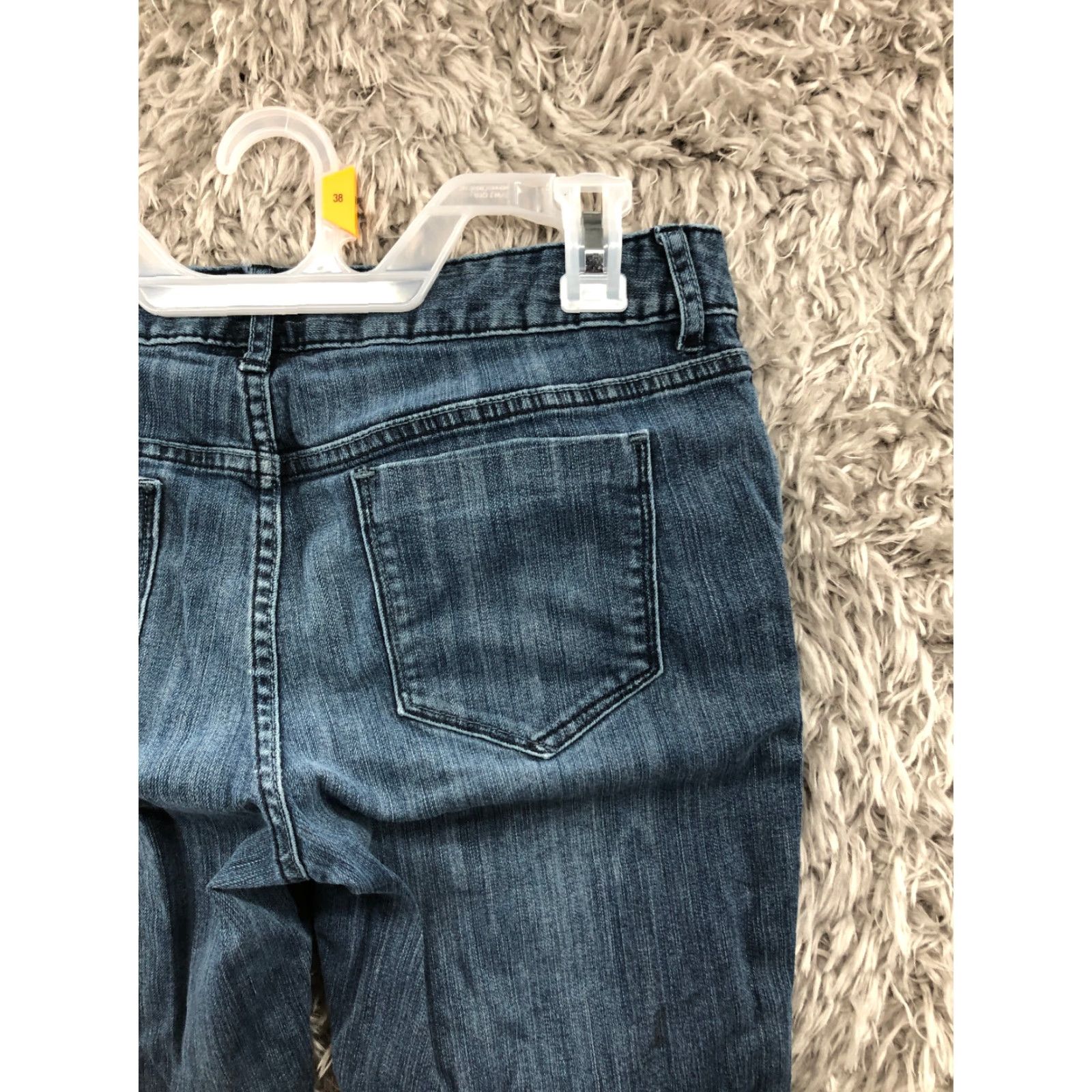 Mossimo Mossimo Jeans Bootcut Denim Size 6 Womens Mid Rise Dark Wash Blue Size 28" / US 6 / IT 42 - 6 Thumbnail