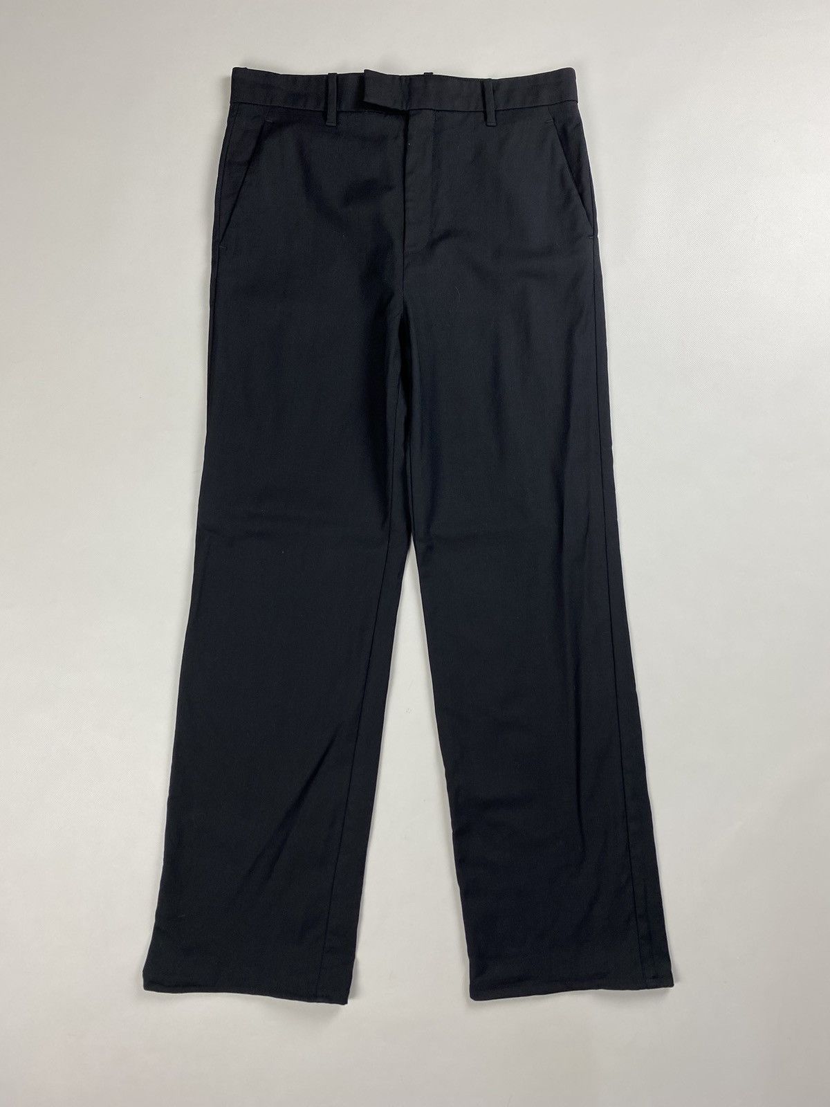 Gucci Gucci Uniform ladies wool wide leg dress pants trousers Size 26" / US 2 / IT 38 - 1 Thumbnail
