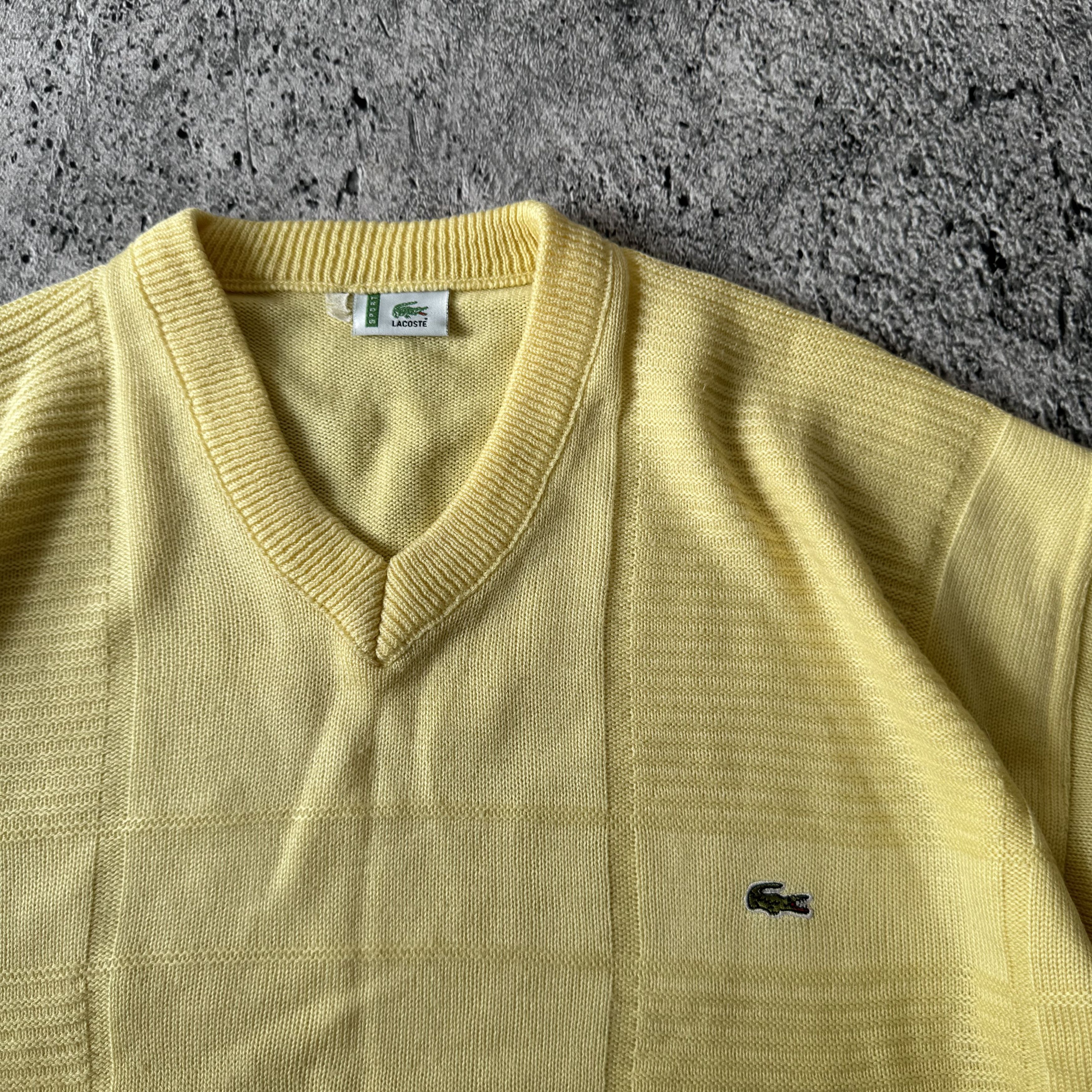Lacoste Vintage Lacoste Sweater Knitt Baggy 90s Paris France Size US L / EU 52-54 / 3 - 5 Thumbnail