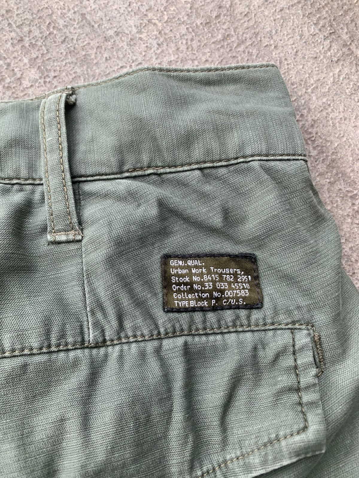 Vintage Urban Work Trousers Cargo Pants Size US 34 / EU 50 - 10 Thumbnail