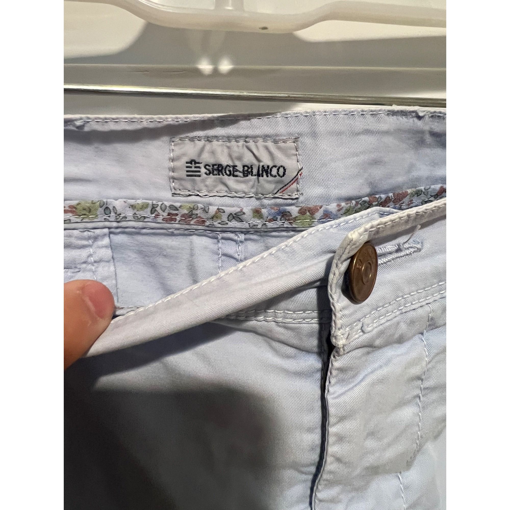 Other Serge Blanco Bermuda Mens Shorts - Size 35 Size US 35 - 2 Thumbnail
