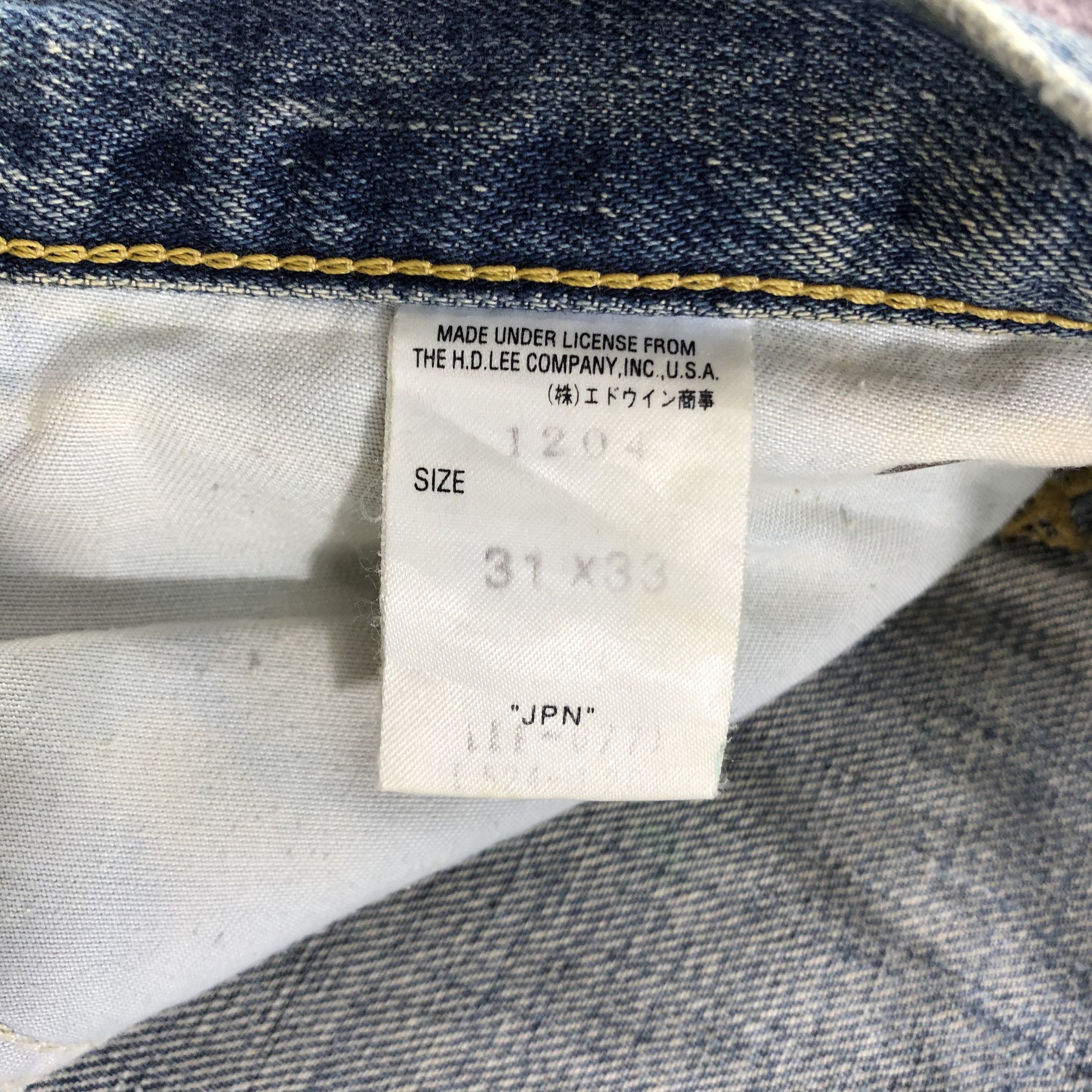 Lee × Vintage Vintage Blue Wash Lee Jeans-JM3281 Size US 33 - 9 Thumbnail