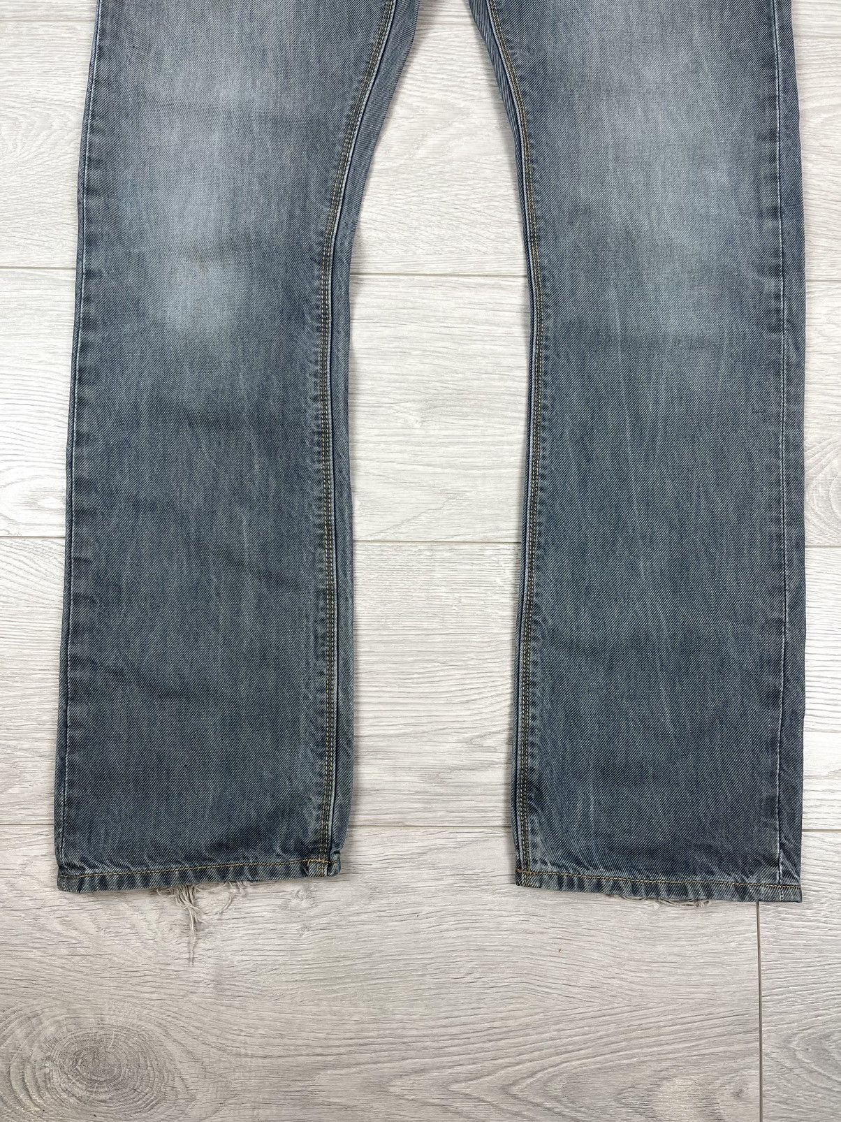John Varvatos John Varvatos USA Denim Grey Pants Size US 31 - 3 Thumbnail