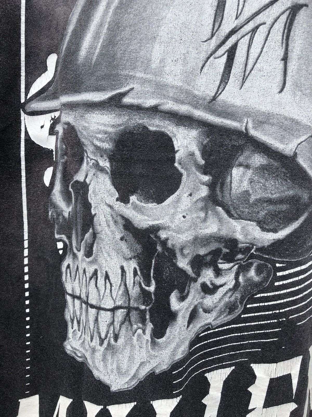 Metal Mulisha Vintage Y2K Sunfaded Metal Mulisha Skull Tshirt Size US L / EU 52-54 / 3 - 7 Thumbnail