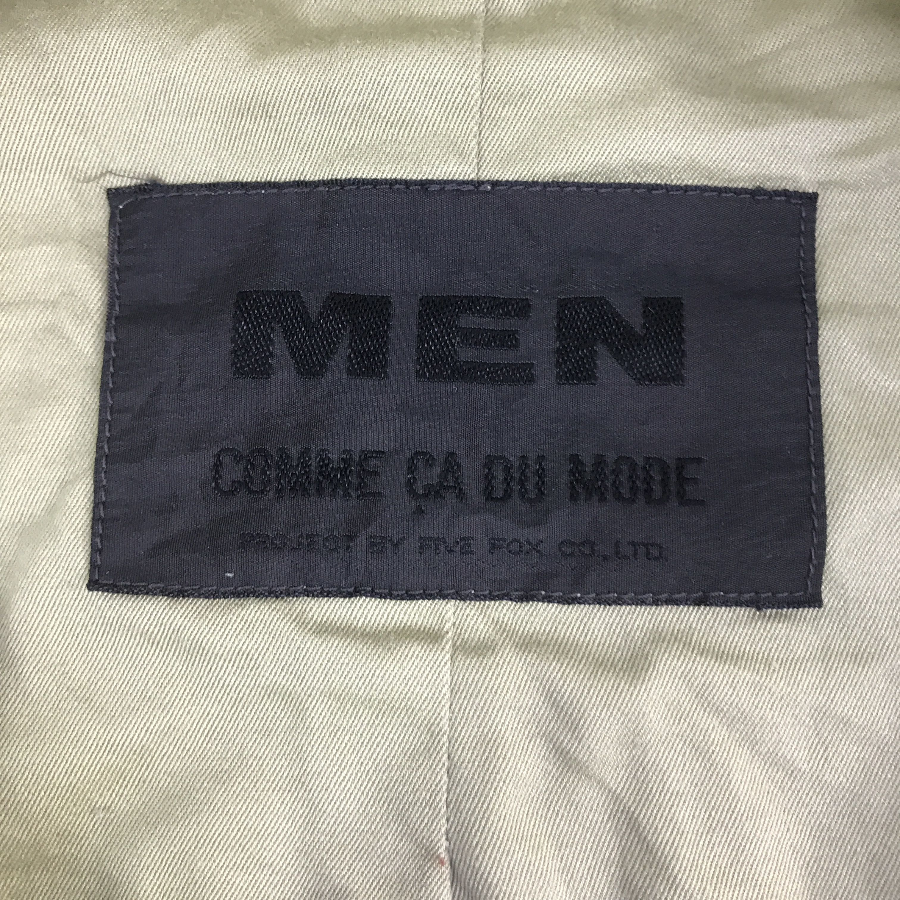 Japanese Brand COMME CA DU MODE BOMBER JAPAN JACKET Size US L / EU 52-54 / 3 - 11 Thumbnail