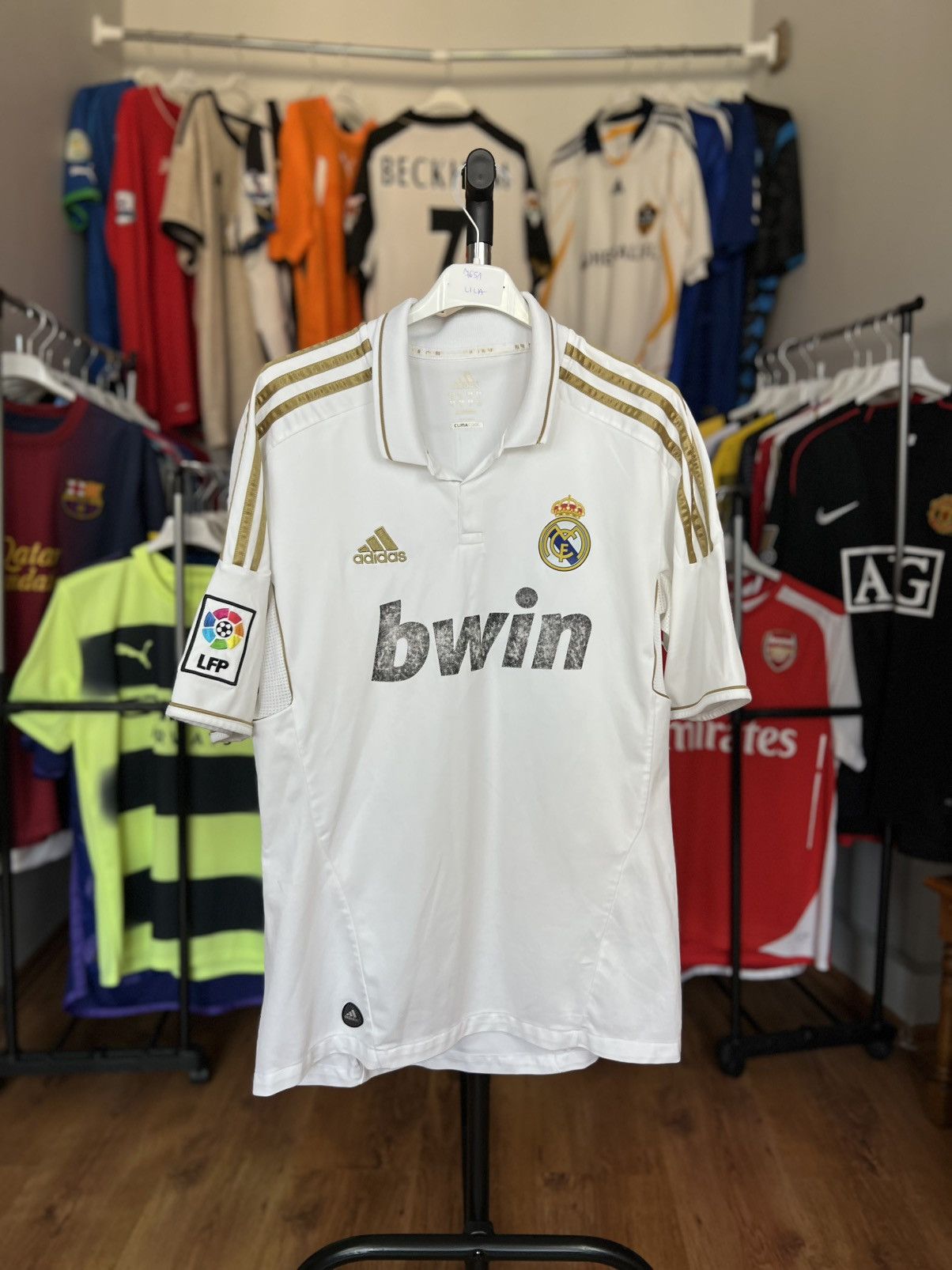 Adidas Soccer Jersey Adidas Real Madrid 2011/12 Marcelo #12 Size US M / EU 48-50 / 2 - 2 Thumbnail