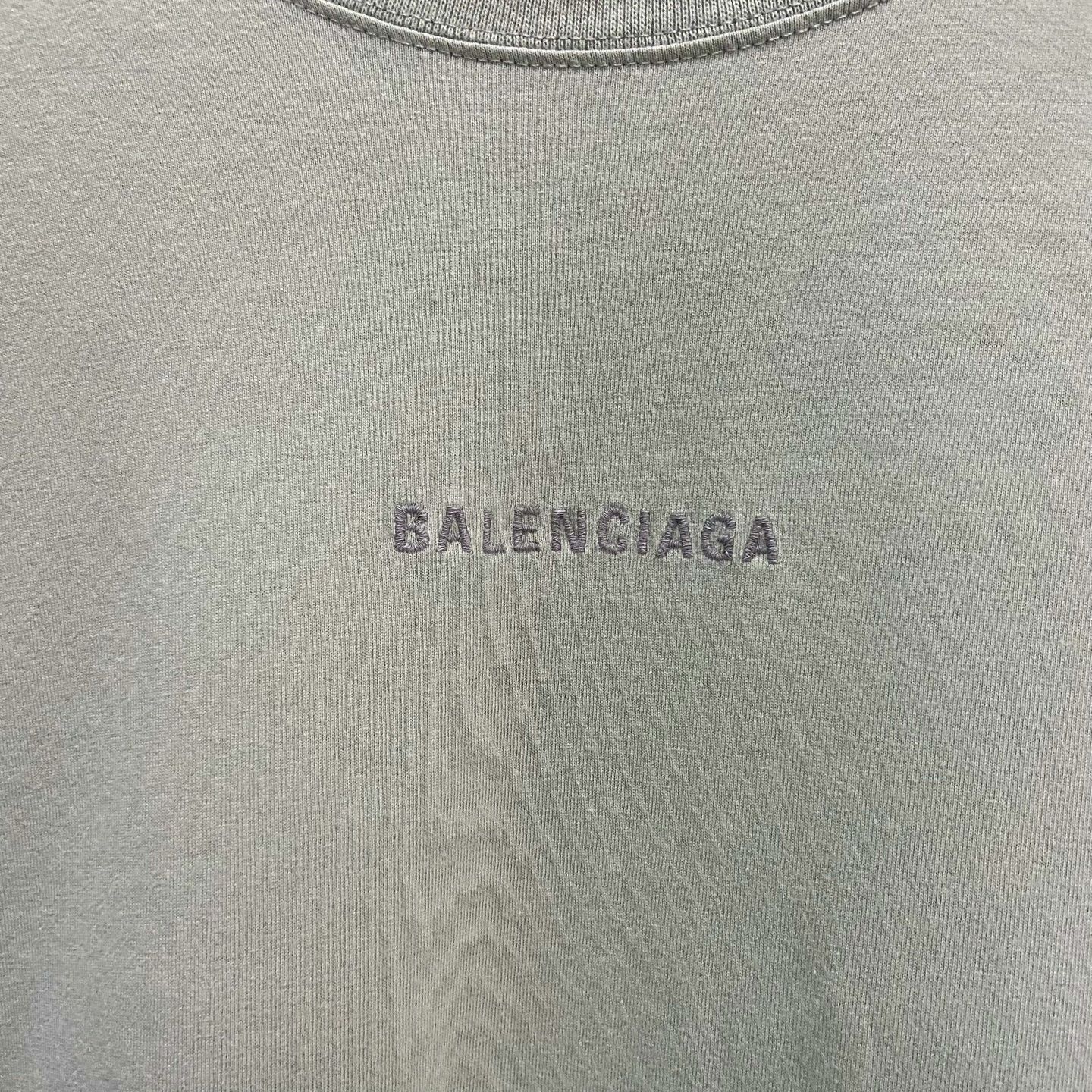 Balenciaga Balenciaga Chest Embroidery Short-Sleeve Size US XL / EU 56 / 4 - 3 Thumbnail