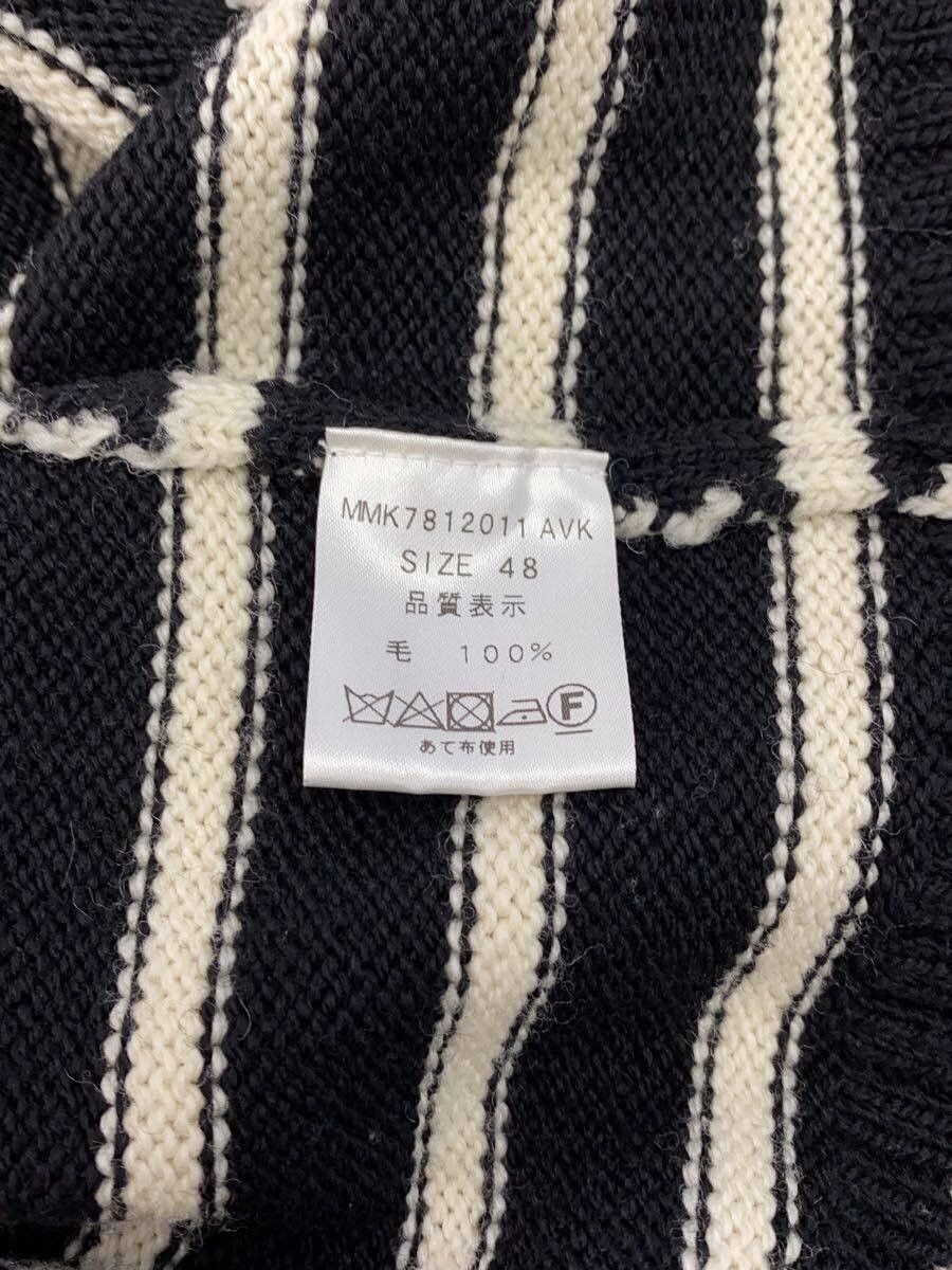 Number (N)ine NUMBER NINE OVERSIZE WOOL BORDER STRIPE SWEATER Size US M / EU 48-50 / 2 - 2 Thumbnail