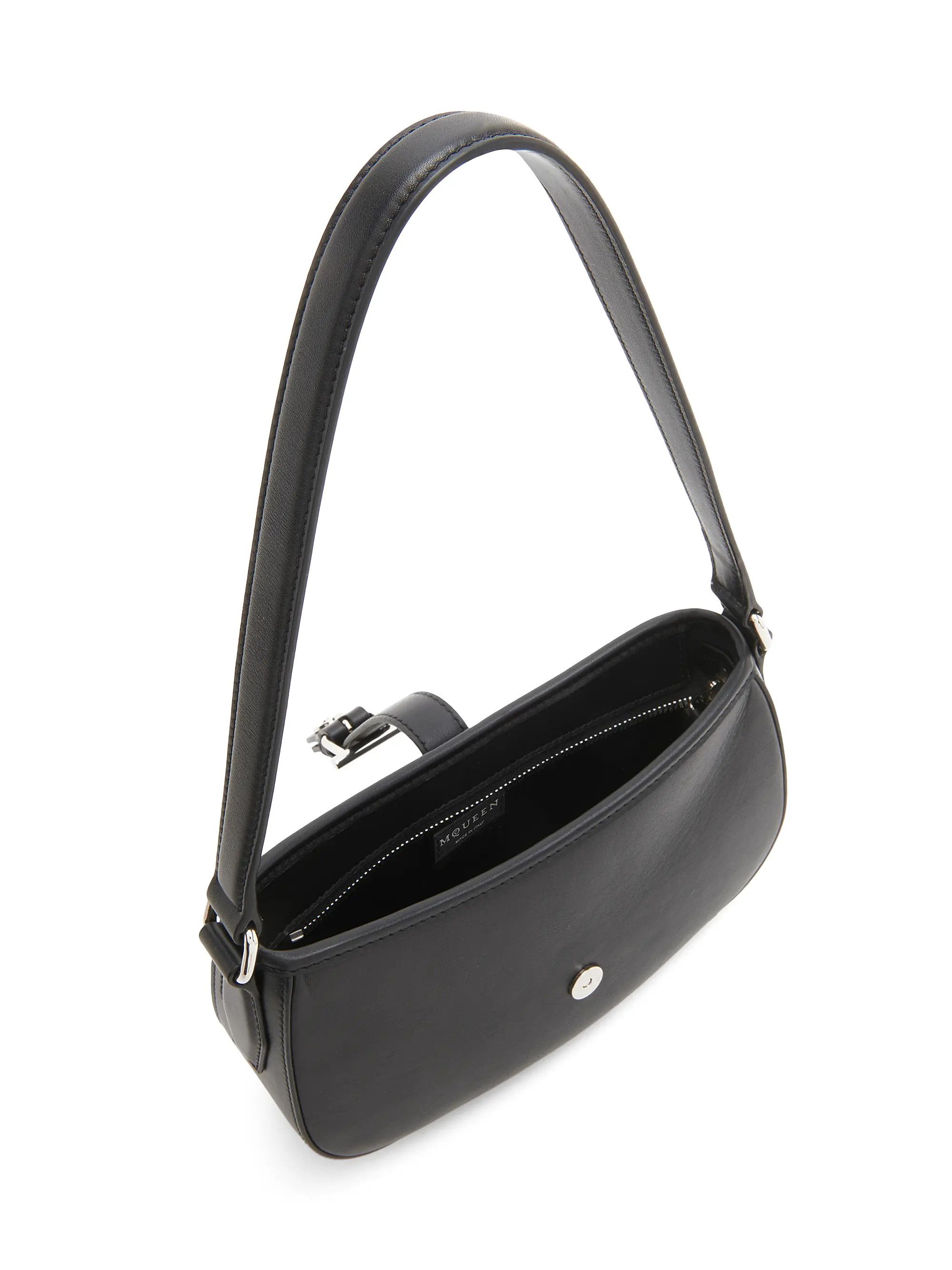 Alexander McQueen os11x0126 Size: OS / Mini T-Bar Leather Shoulder Bag Black Size ONE SIZE - 3 Thumbnail