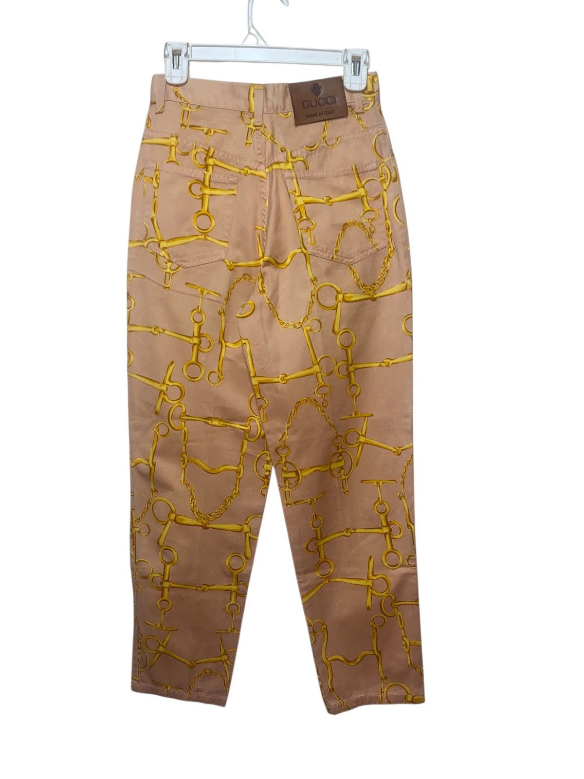 Gucci SS93 Gucci Tom Ford horsebit highwaist pants Size 26" / US 2 / IT 38 - 5 Thumbnail