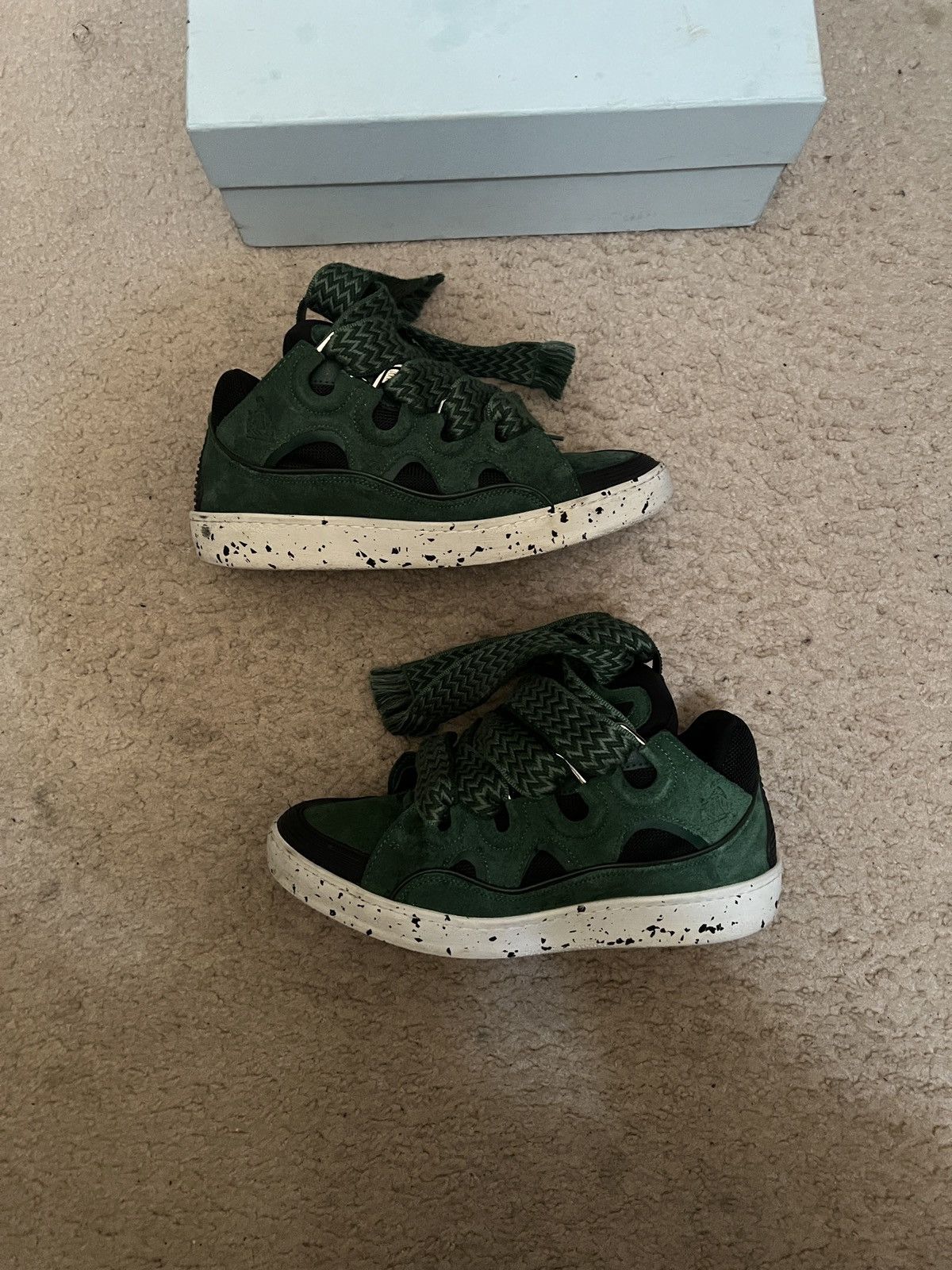 Lanvin Lanvin Curb Sneaker “Green” Size US 10 / EU 43 - 1 Thumbnail