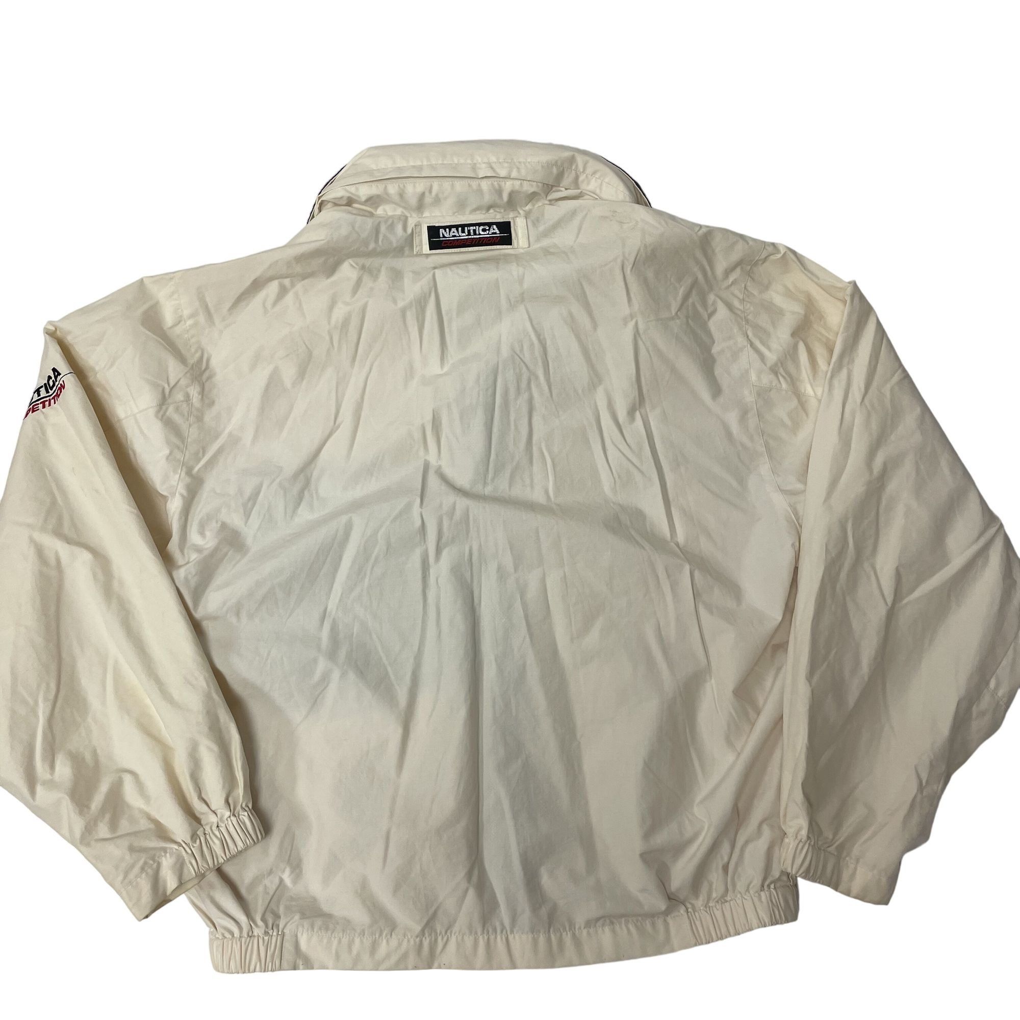 Nautica Vtg Nautica Competition White Blue Sailing Race Windbreaker Size US M / EU 48-50 / 2 - 3 Thumbnail
