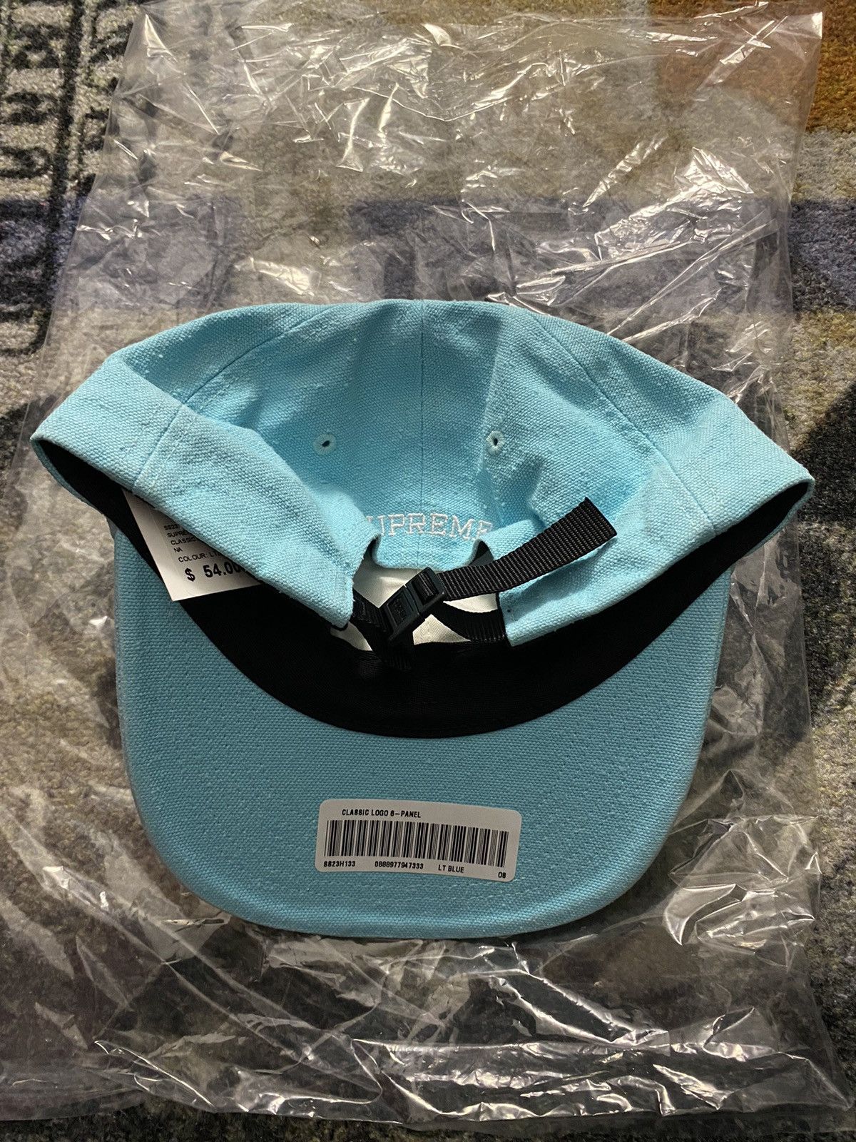 Supreme Supreme Classic Logo 6-Panel (SS23) Light Blue Size ONE SIZE - 4 Thumbnail