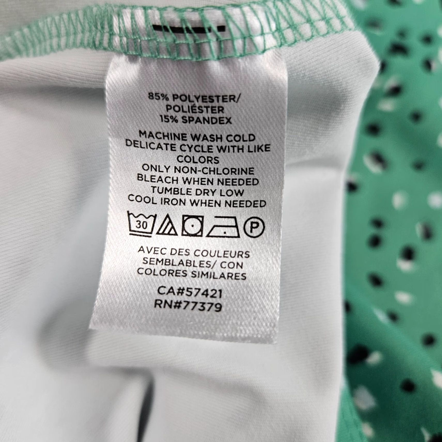 Ann Taylor Ann Taylor Womens Blouse Sz M Green Half Sleeve Shirt Womens Size M / US 6-8 / IT 42-44 - 5 Thumbnail