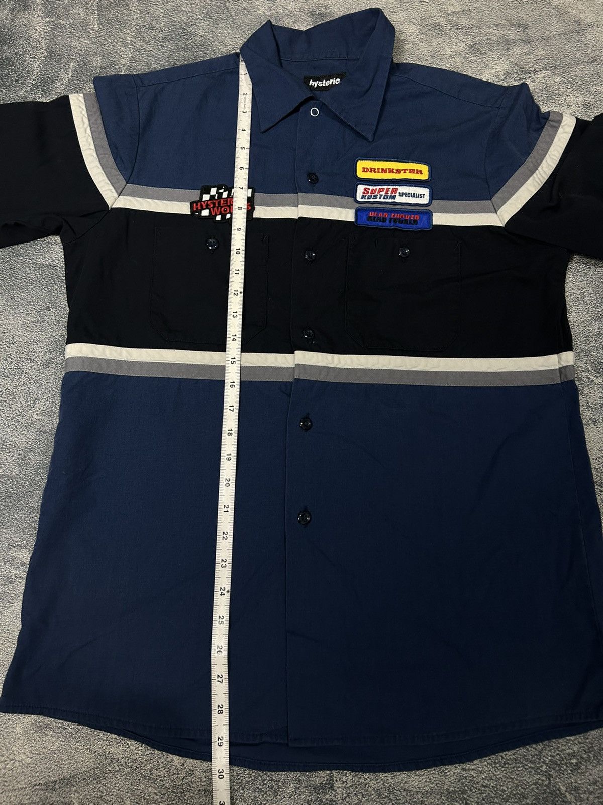 Hysteric Glamour Vintage Hysteric Glamour Head fucker workshirt Size US L / EU 52-54 / 3 - 11 Thumbnail