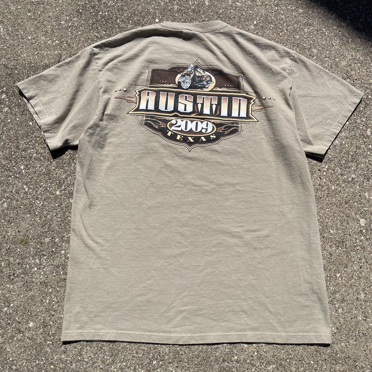 Fruit Of The Loom Vintage 2009 Austin Bike Rally Fruit Of The Loom Tee L Size US L / EU 52-54 / 3 - 1 Thumbnail