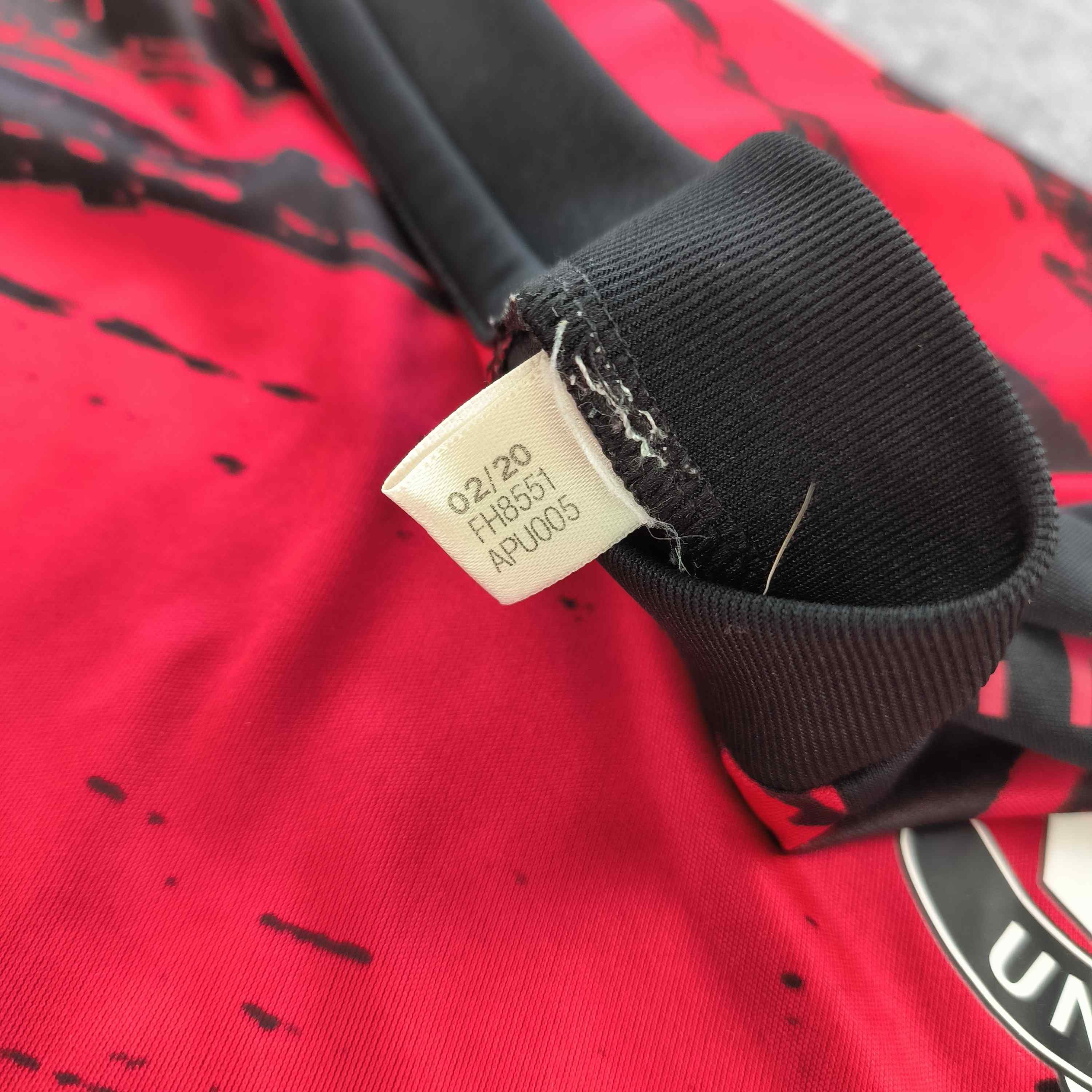 Adidas Manchester United 2020-21 Adidas training football jersey M Size US M / EU 48-50 / 2 - 6 Thumbnail