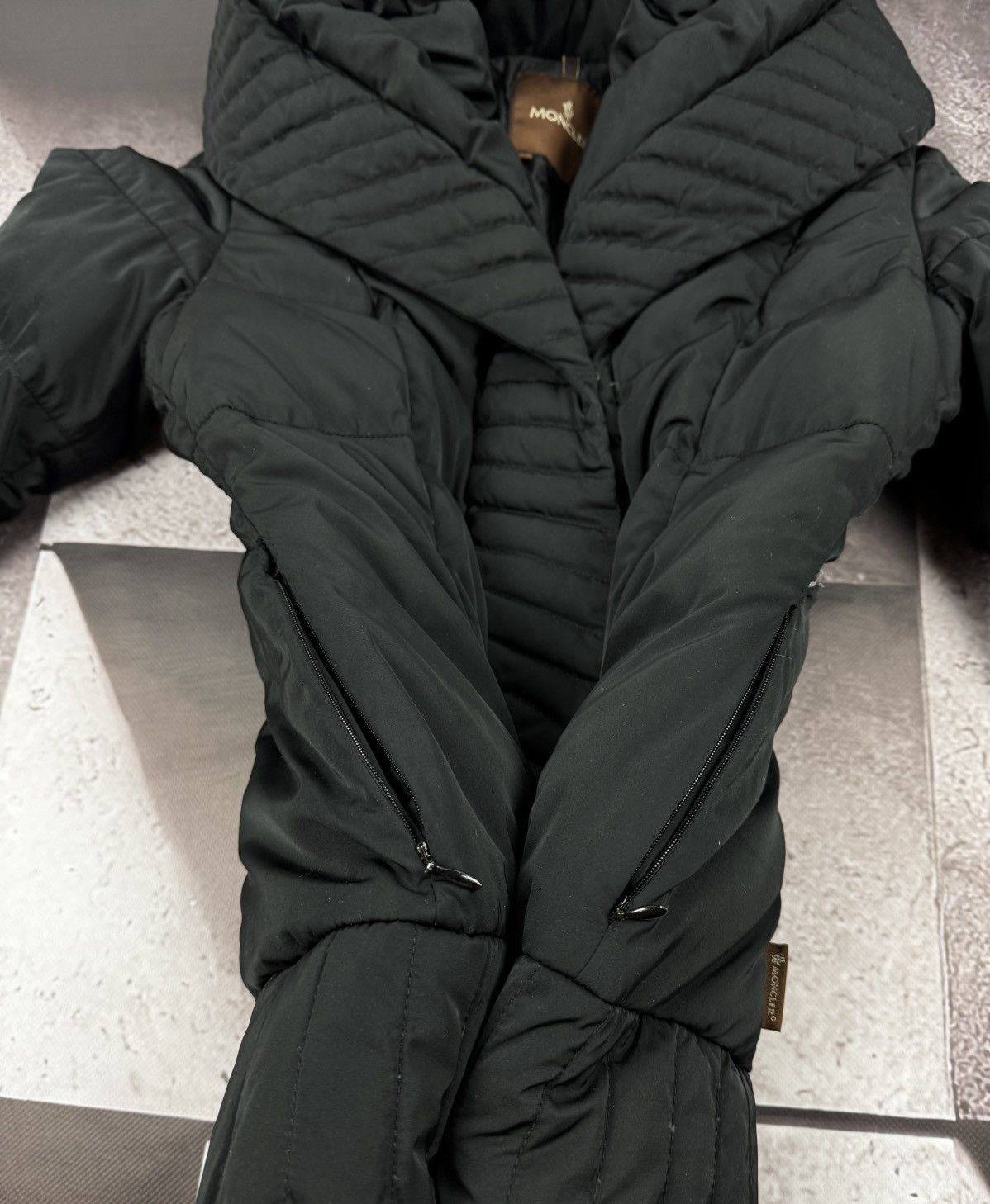 Moncler × Moncler Grenoble × Vintage Moncler Puffer Jacket Logo RARE💀 Size XS / US 0-2 / IT 36-38 - 12 Thumbnail