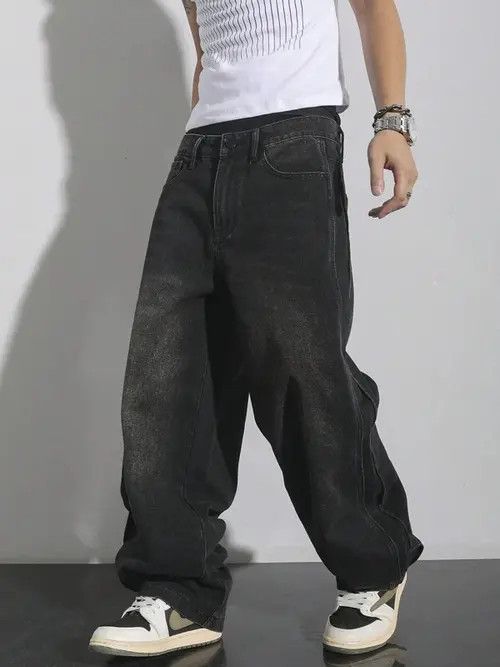 Japanese Brand Kirari x Kase Vintage Washed Retro Wide Leg Y2k Denim Jeans Size US 32 / EU 48 - 1 Thumbnail