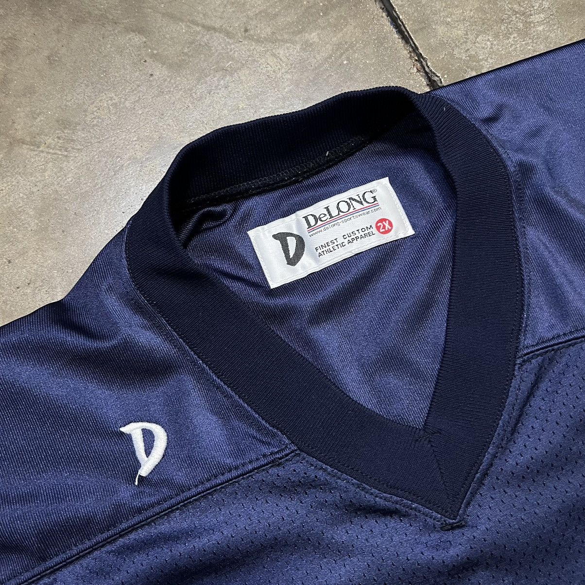 Russell Athletic × Vintage Vintage 90s DeLong Mesh Football Jersey Practice Boxy Size US XXL / EU 58 / 5 - 6 Thumbnail