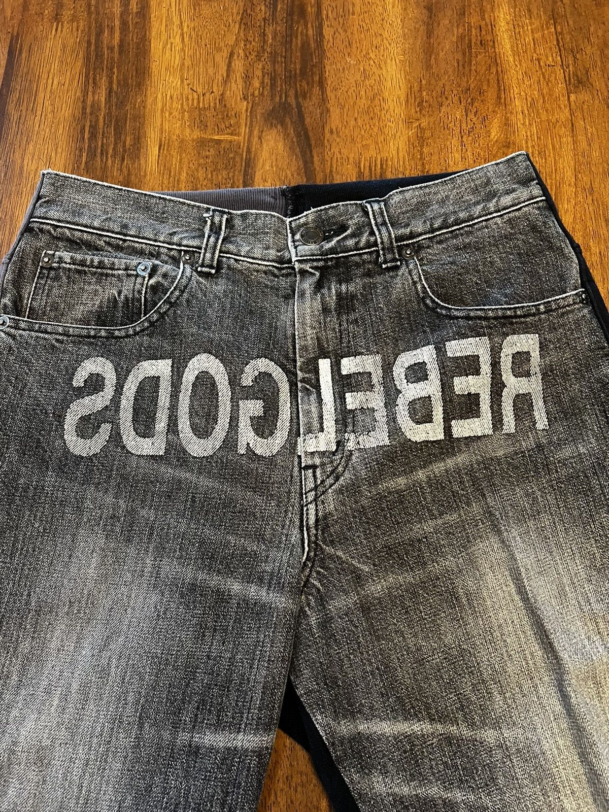 Undercover Undercover AW02 Witches Cell Division “REBELGODS” Hybrids Size US 28 / EU 44 - 2 Thumbnail