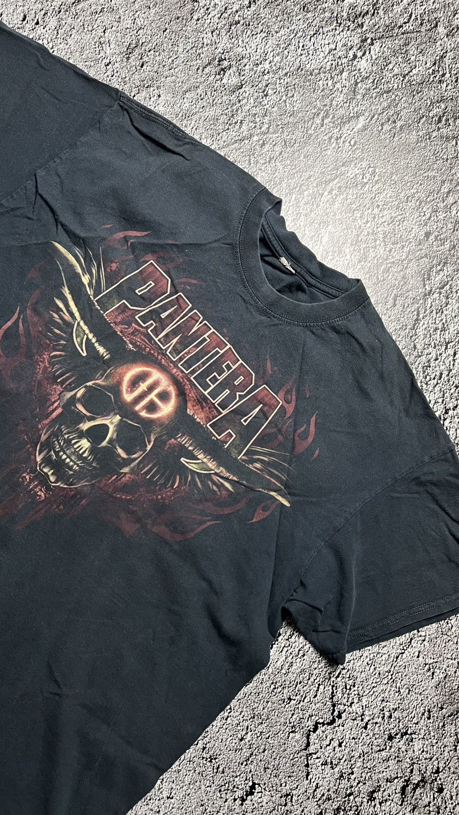 Band Tees Pantera big logo skull vintage tee Size US L / EU 52-54 / 3 - 2 Thumbnail