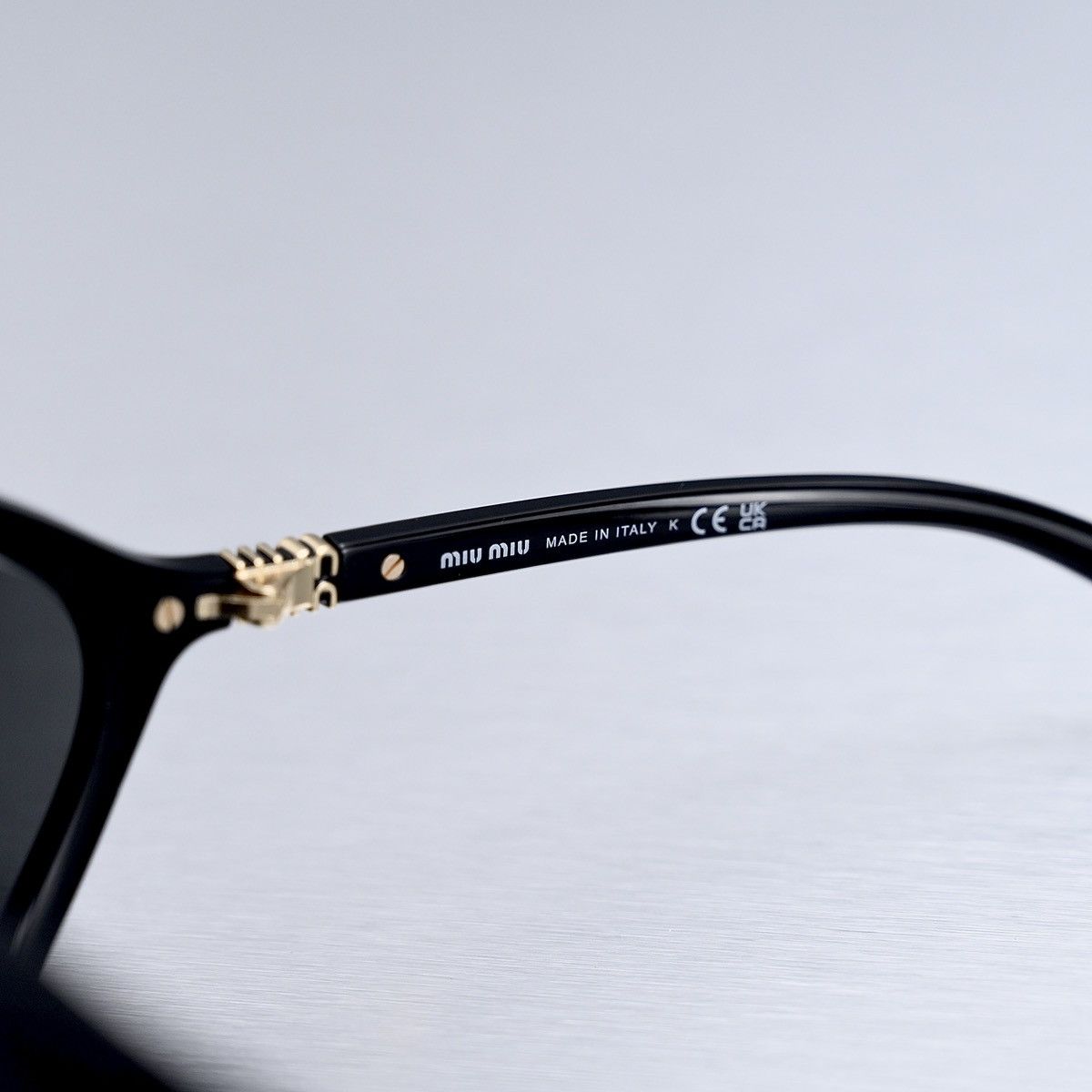 Miu Miu MIU MIU 0MU A01S 1AB5S0 SUNGLASSES Size ONE SIZE - 4 Thumbnail