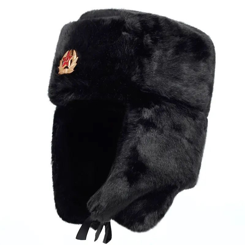 Japanese Brand × Vintage Russian bomber cap outdoor warm earmuffs Size ONE SIZE - 2 Thumbnail
