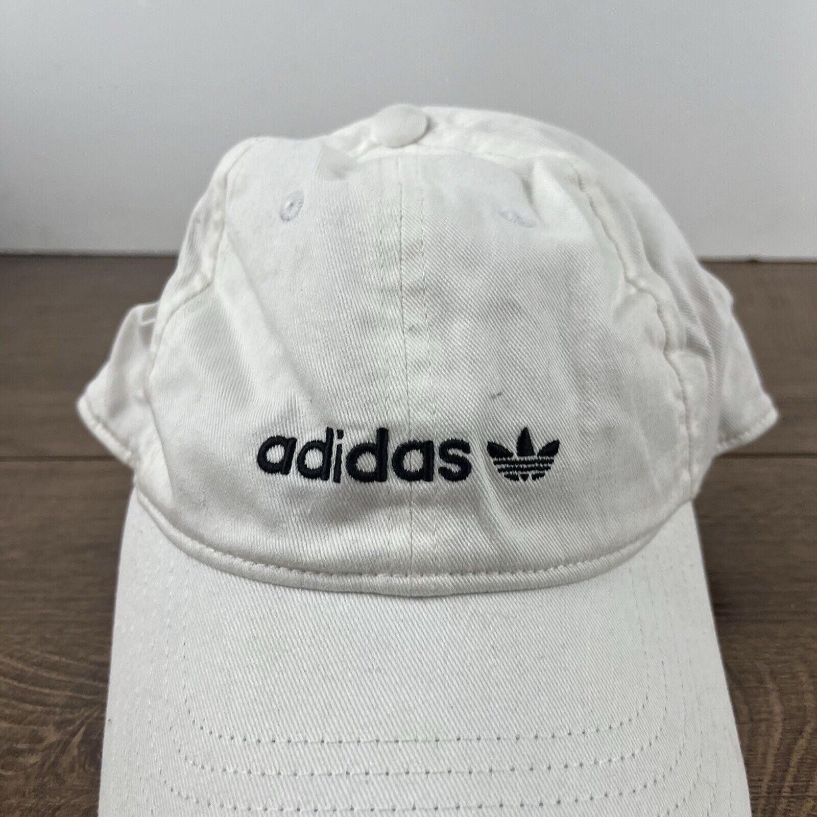Adidas Adidas Hat Adidas Adjustable Hat White Adjustable Hat White Size ONE SIZE - 6 Thumbnail