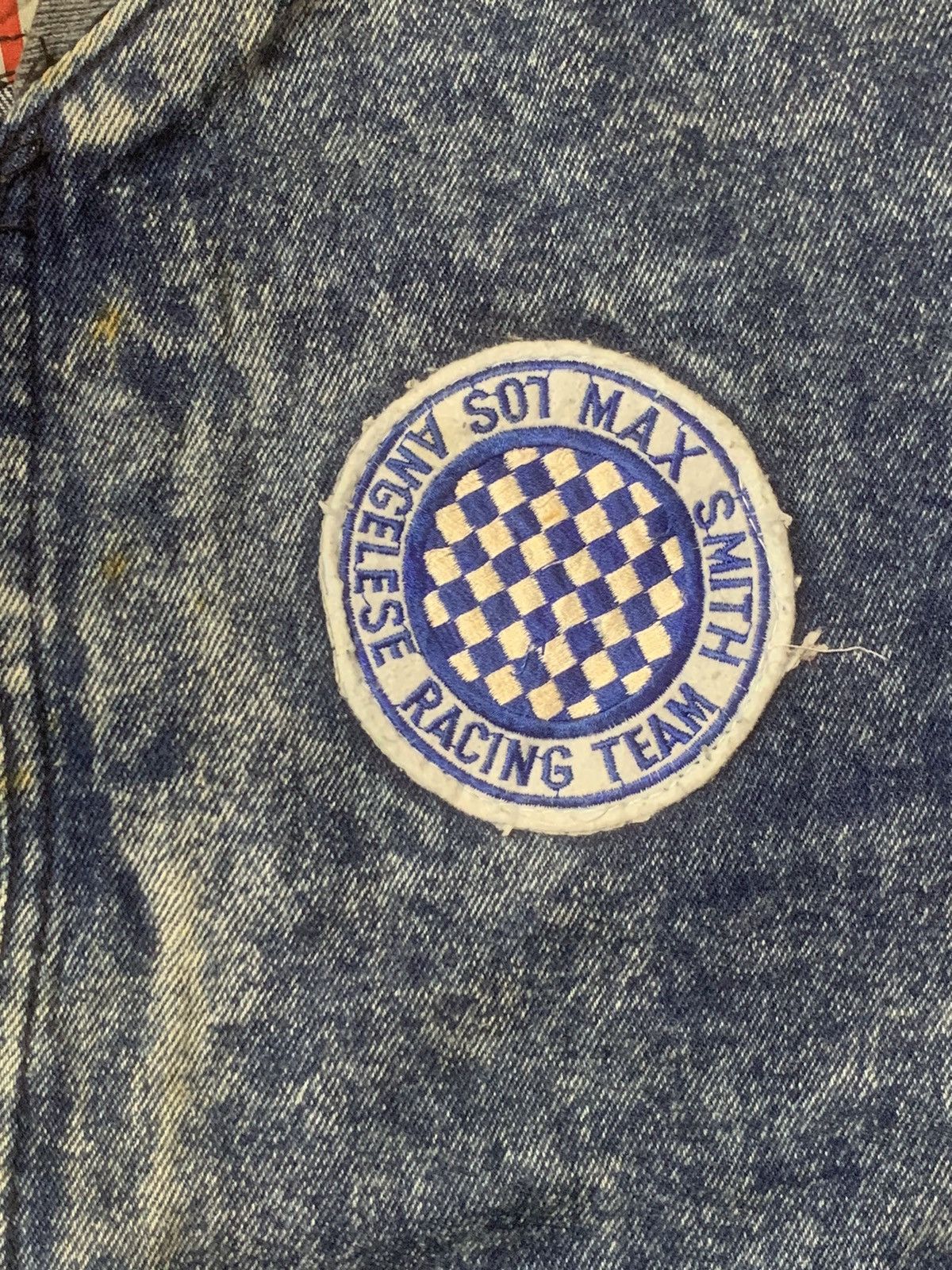 Vintage Rare Design Vintage Madison Square Racing Denim Jackets Size US S / EU 44-46 / 1 - 7 Thumbnail