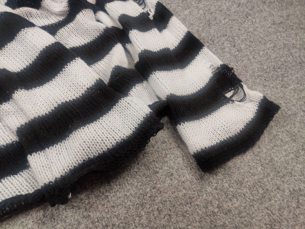 If Six Was Nine Vintage Punk Cros Y2K grunge Oversized knit Sweater Hysteric Size US XL / EU 56 / 4 - 11 Thumbnail