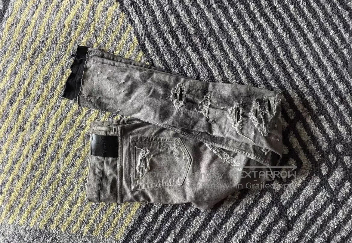 Fagassent Toshiki Aoki Toshiki Aoki Heavy Distressed Denim. Size US 34 / EU 50 - 3 Thumbnail