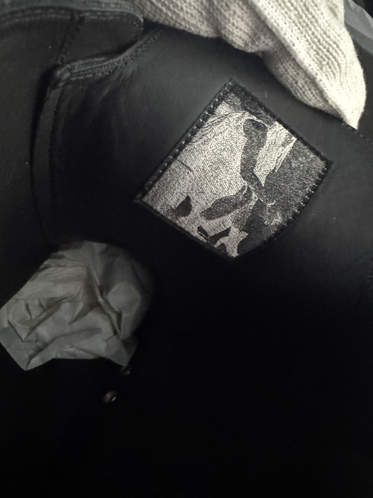 Rick Owens Rick Owens Ramones JUMBOLACE SNEAKERS RU02E1892 LWNW2 Size US 14 / EU 47 - 7 Thumbnail