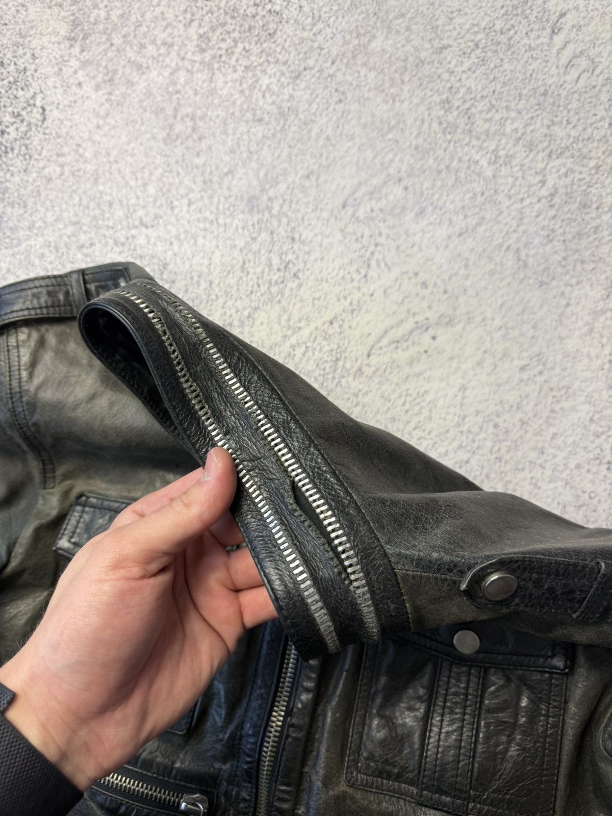 Leather Crazy True Vintage Cycle Rider Leather Jacket Biker Rare Y2K Size US L / EU 52-54 / 3 - 17 Thumbnail