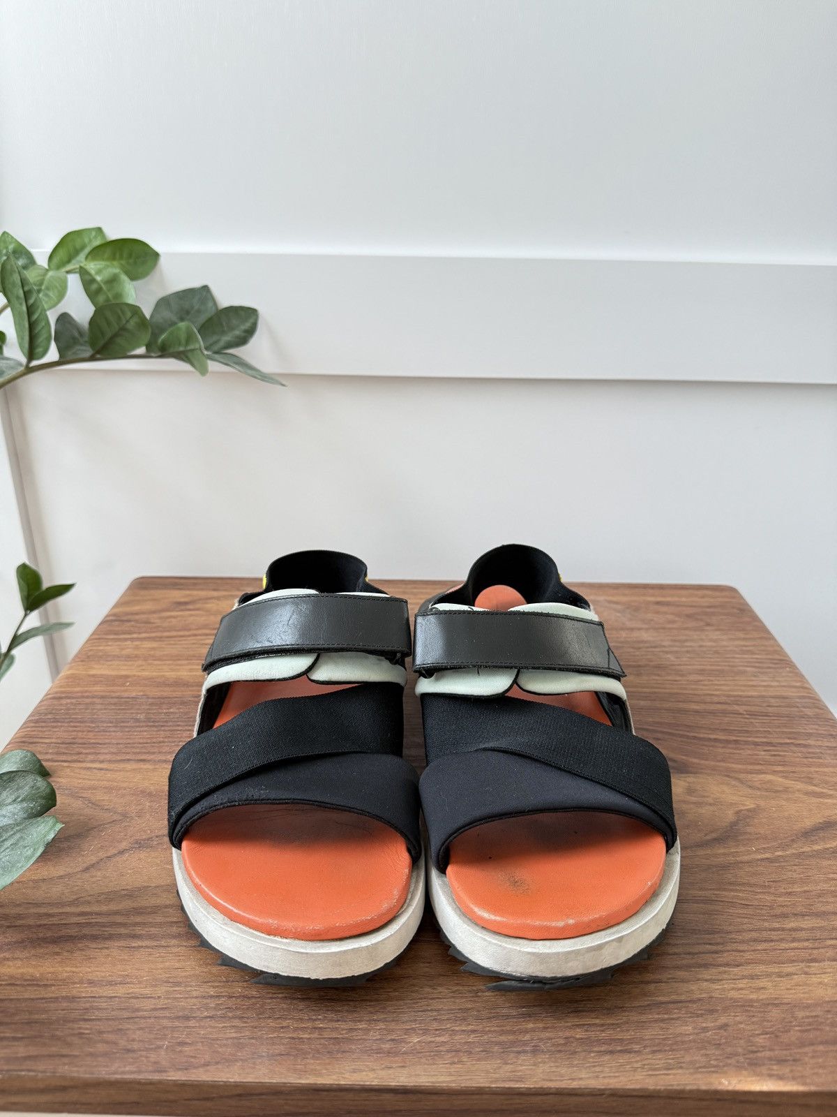 Y-3 Orange Stingray Kahoe Sandal Size US 8 / EU 41 - 3 Thumbnail