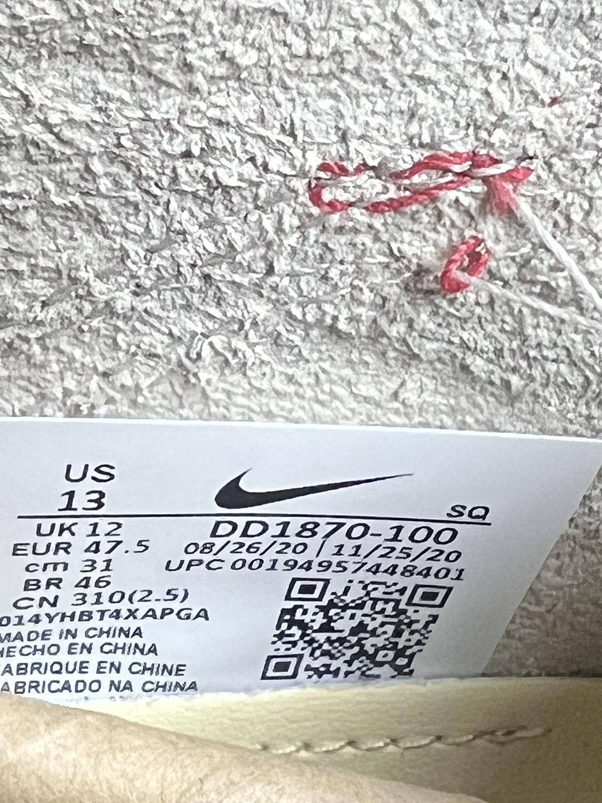 CLOT × Nike CLOT x Air Max 1 ‘Kiss of Death’ 2021 Size US 13 / EU 46 - 9 Thumbnail