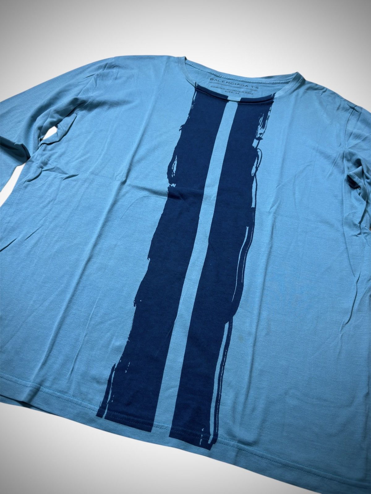 Balenciaga Balenciaga - T’S Spring-Summer 2012 Long Sleeve T-Shirts Size US M / EU 48-50 / 2 - 2 Thumbnail
