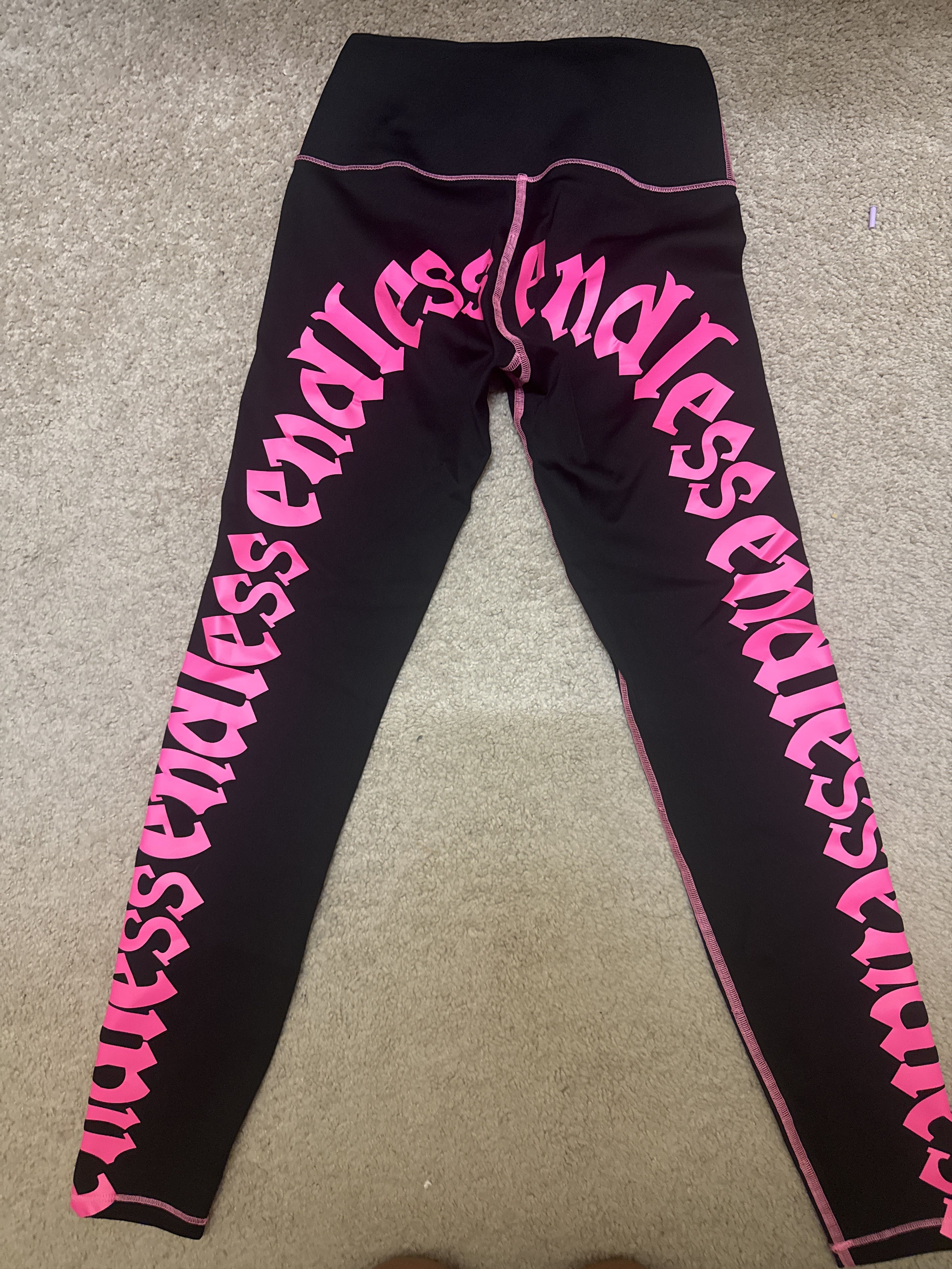 Endless Endless X pink tape women’s leggings Size 26" / US 2 / IT 38 - 1 Thumbnail
