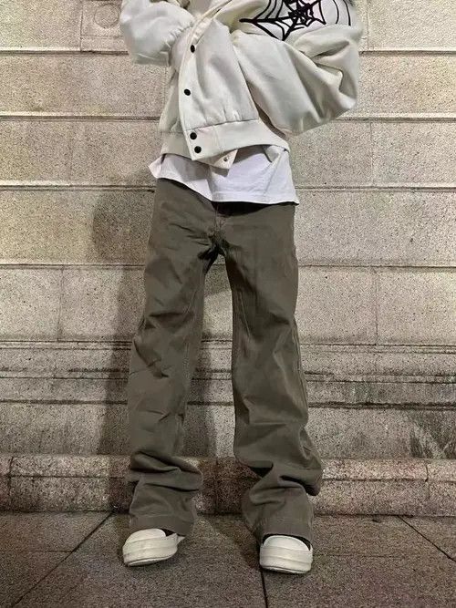 Japanese Brand Vintage Brown Maillard Straight-Leg Casual Jeans Size US 34 / EU 50 - 1 Thumbnail