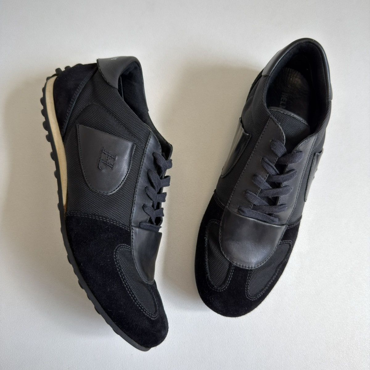 Helmut Lang Mid 2000s Black GAT Sneakers Size US 10 / EU 43 - 23 Thumbnail