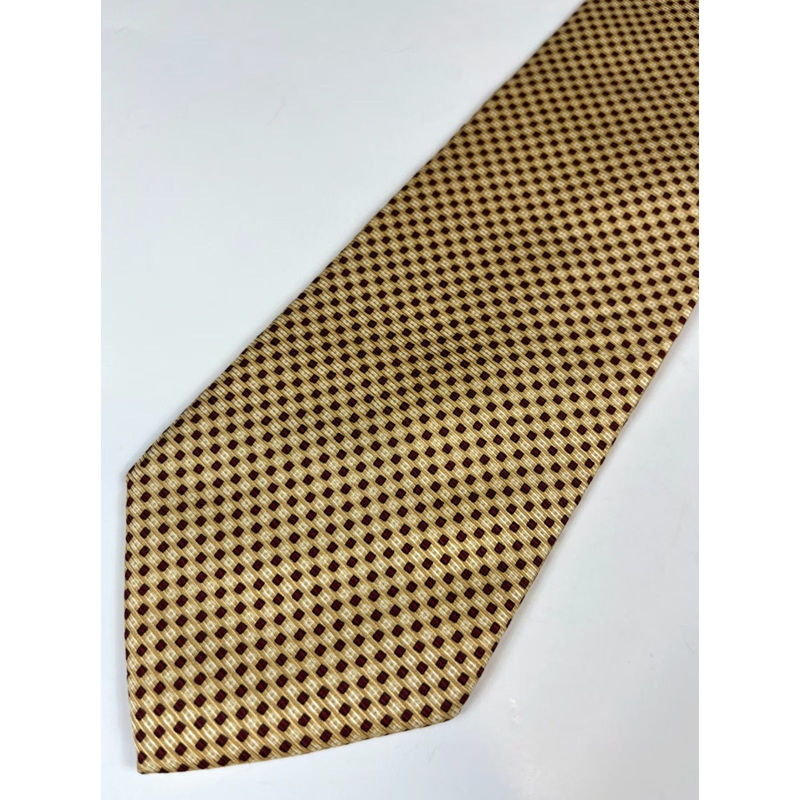 Brooks Brothers Brooks Brothers Makers Silk Tie Check Men’s Silk Tie Yellow 56" Wide Pre-owned in great condition 3.75" USA Mens Silk Tie Size ONE SIZE - 4 Thumbnail