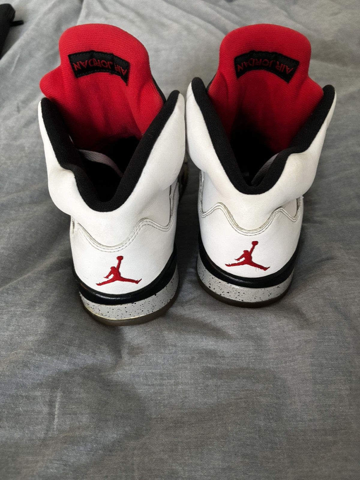 Jordan Brand Jordan 5 ‘White cement’ Size US 9.5 / EU 42-43 - 5 Thumbnail