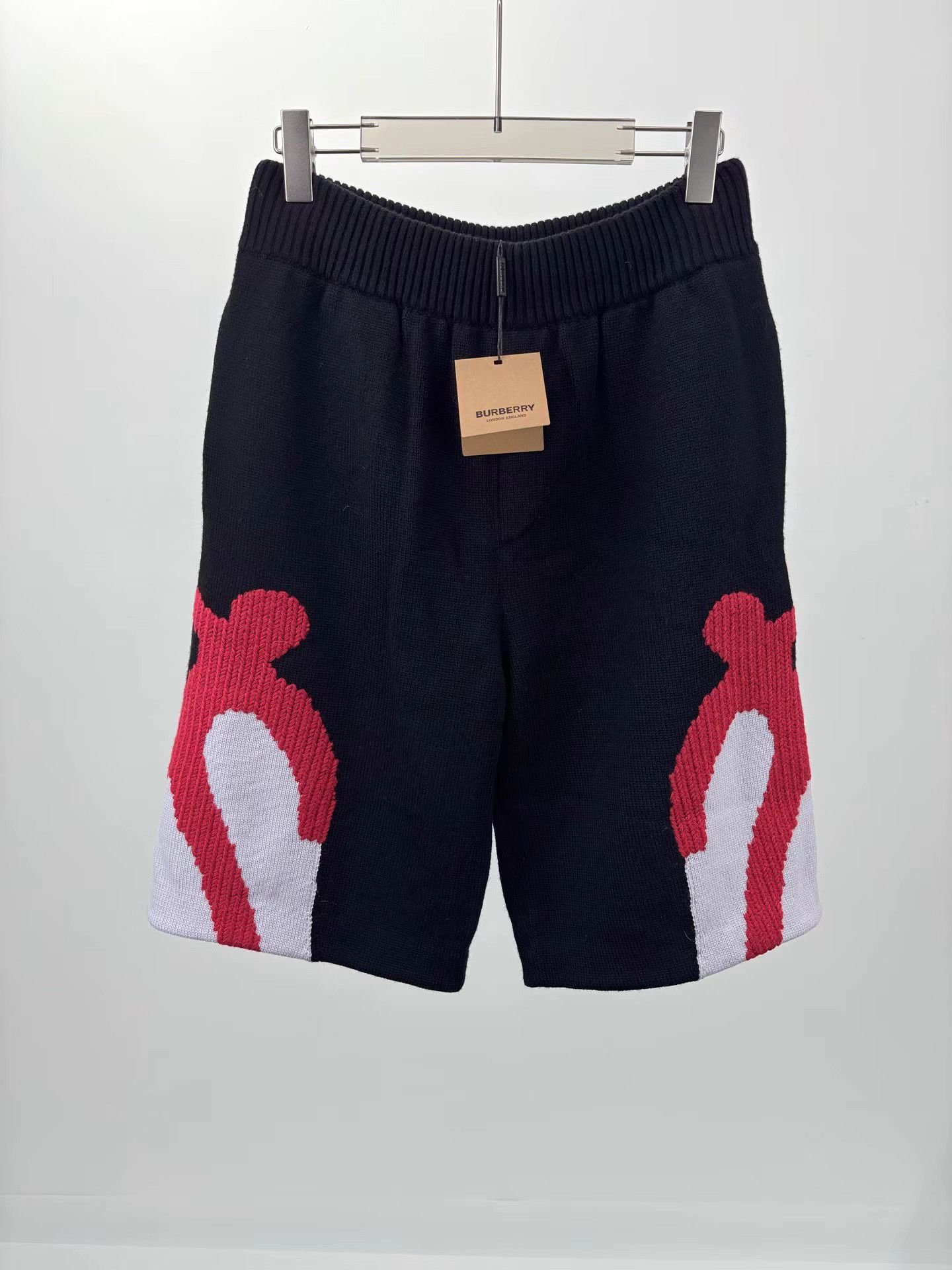 Burberry BURBERRY Wool Knit Shorts K1 Size US 33 - 1 Thumbnail