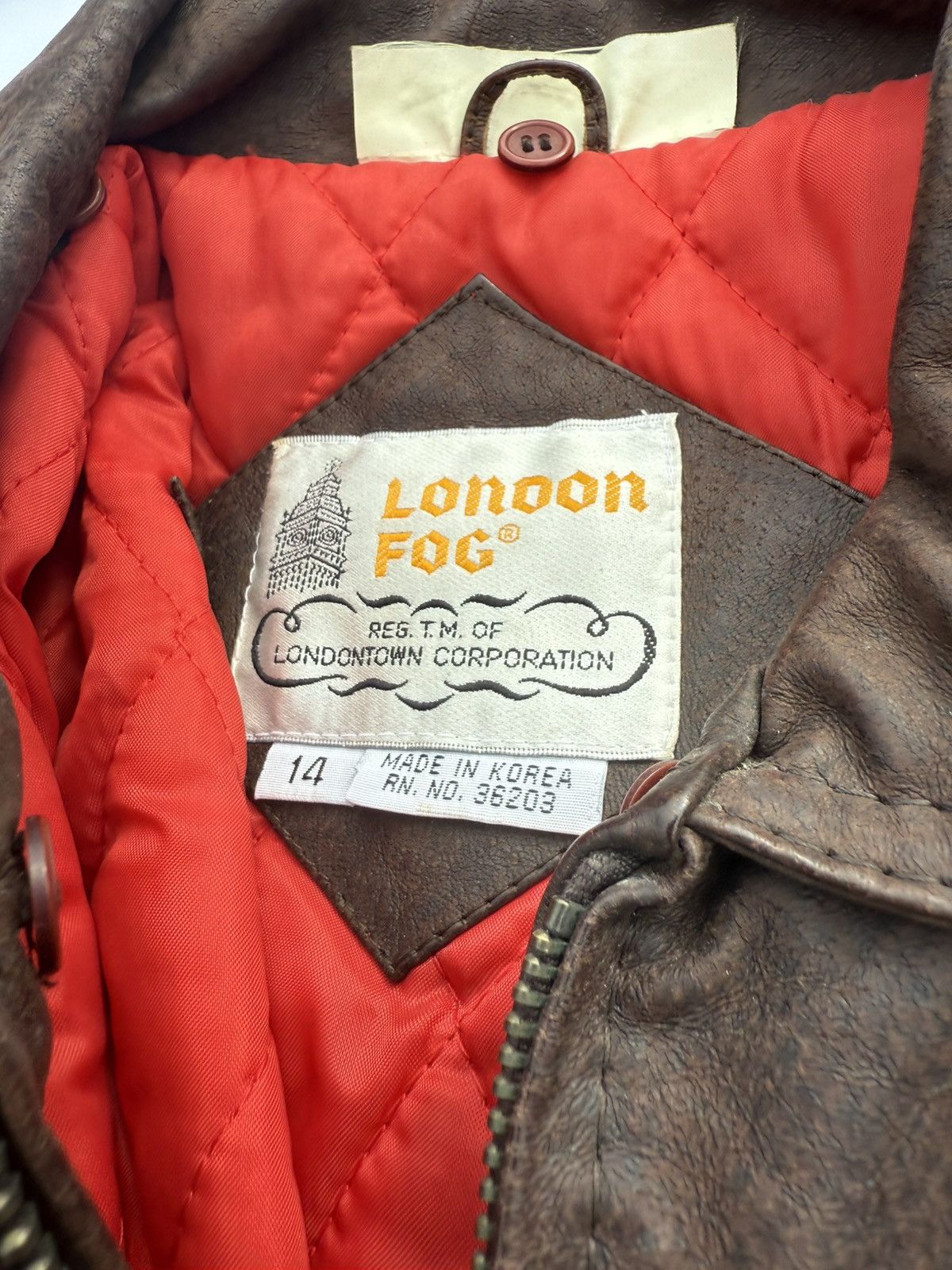 London Fog London Fog Dark Brown Bomber Jacket Size US M / EU 48-50 / 2 - 3 Thumbnail